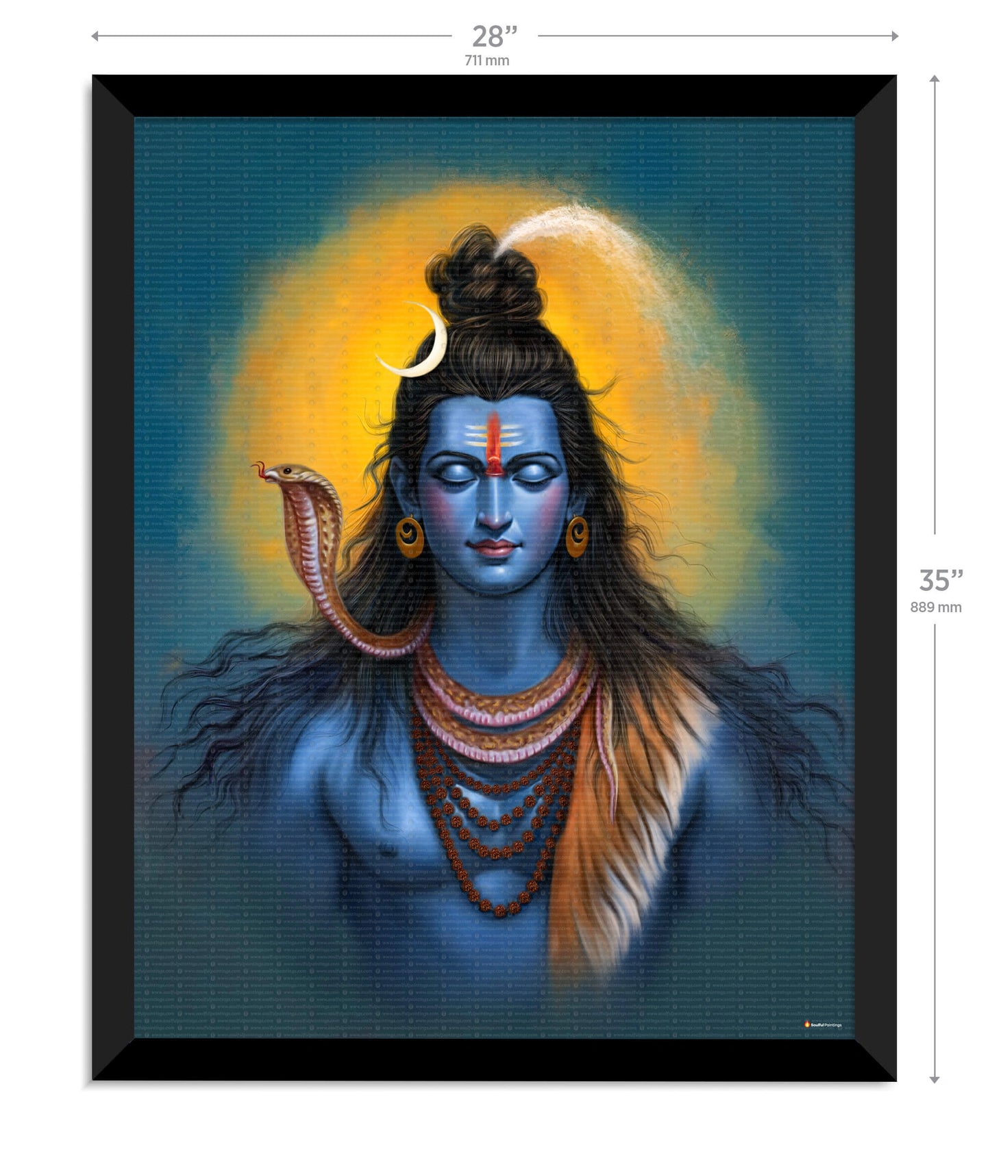 Lord Shivji Painting