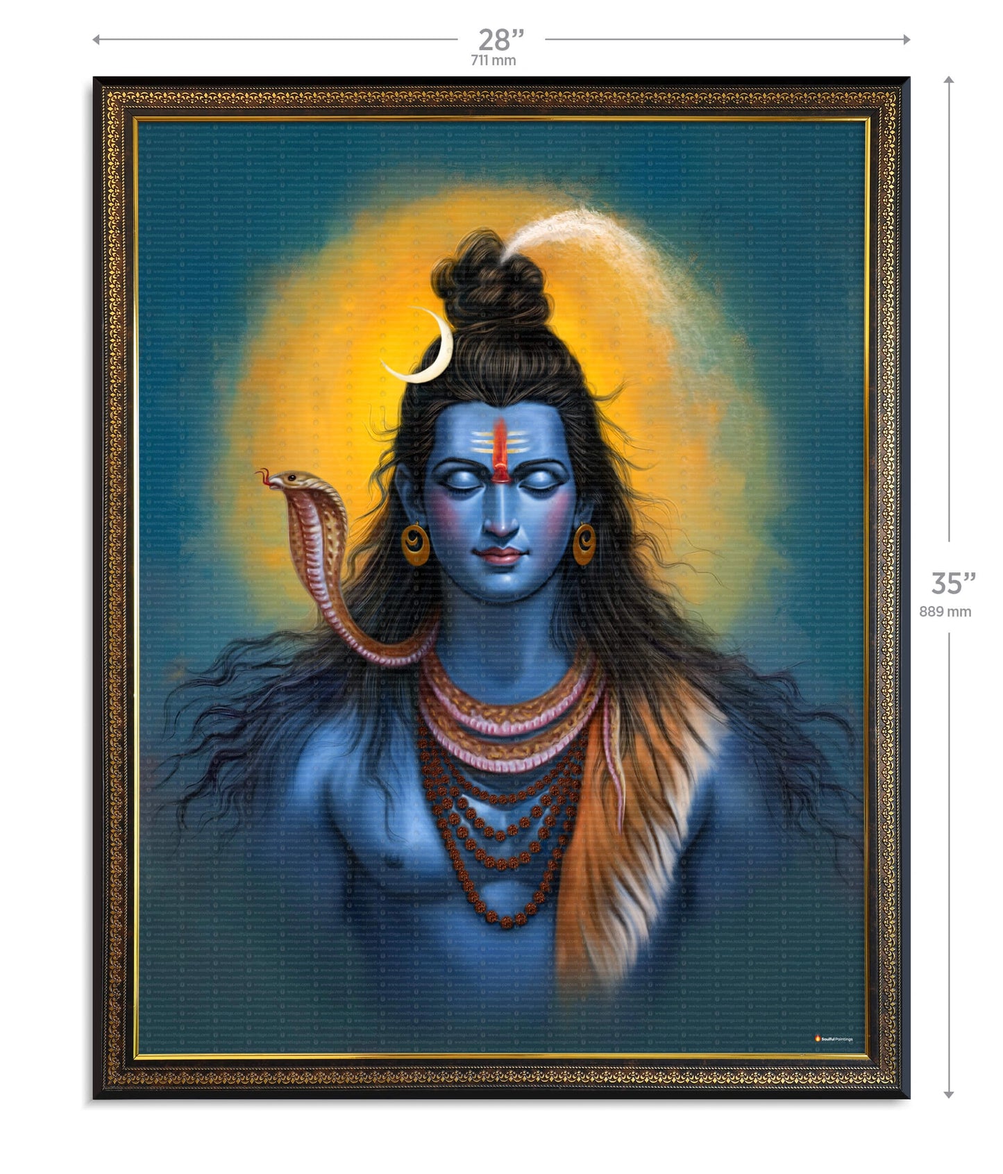 Lord Shivji Painting