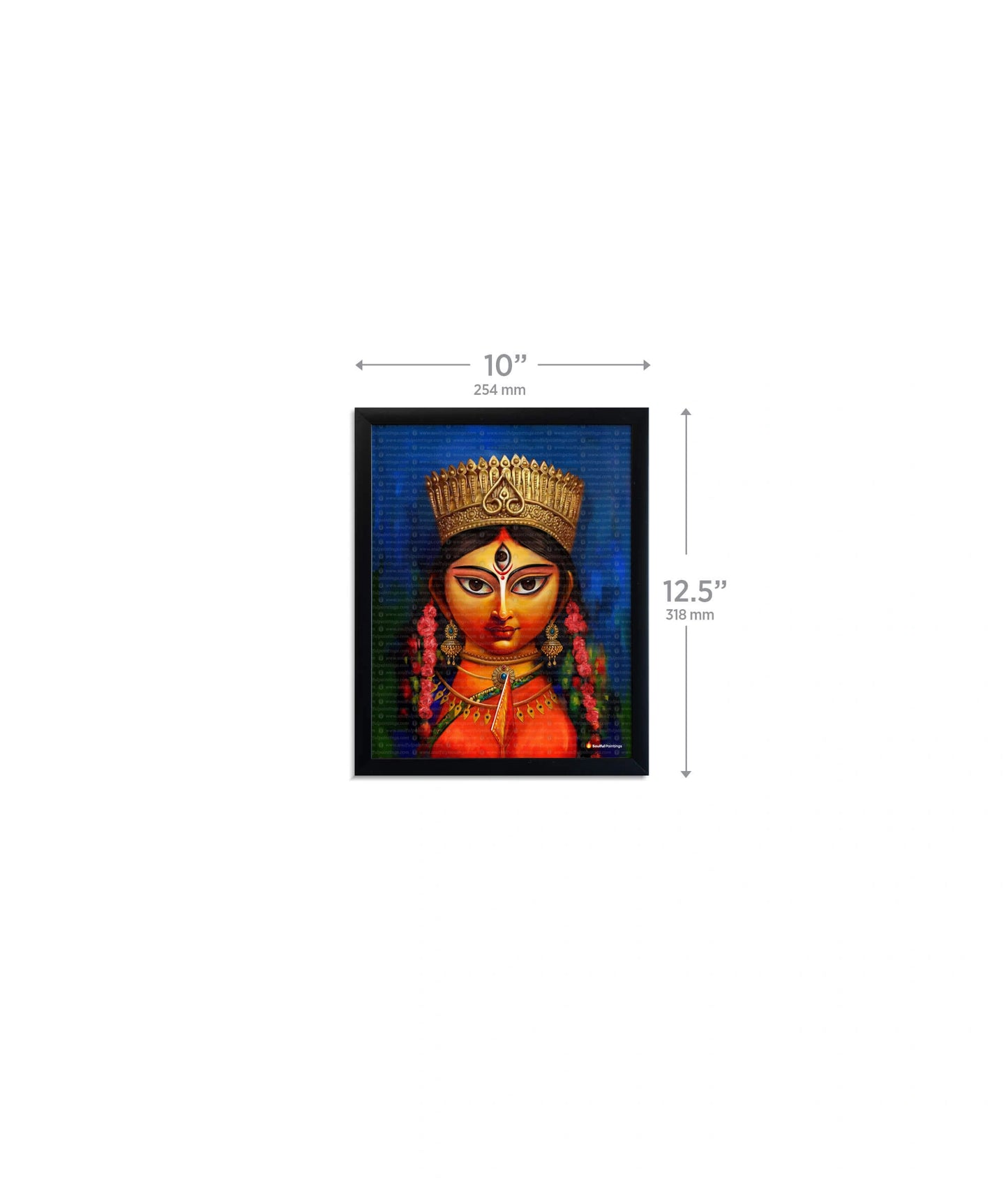 Maa Durga Modern Art Painting