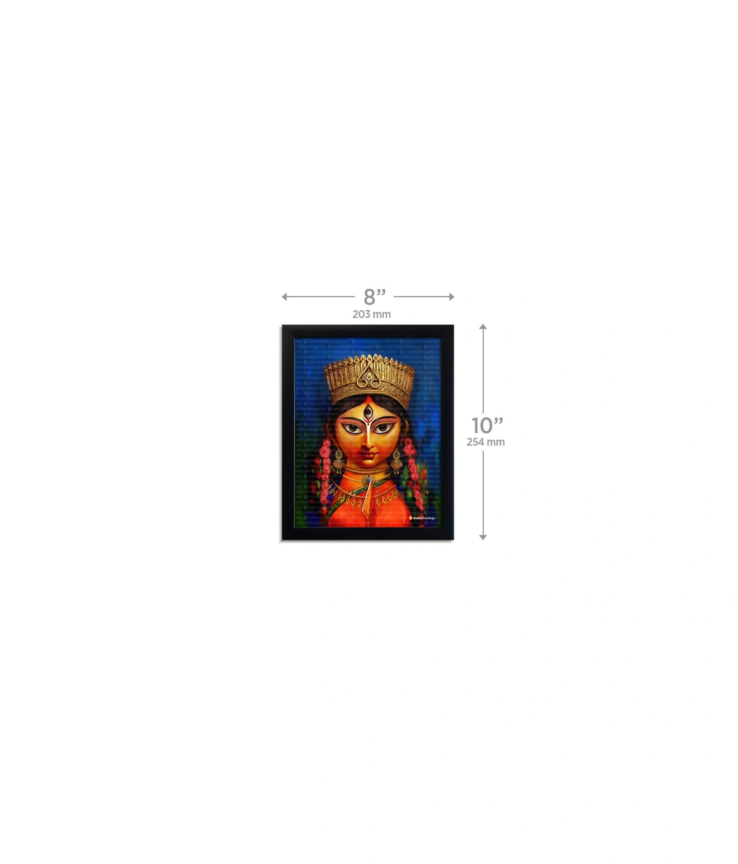Maa Durga Modern Art Painting