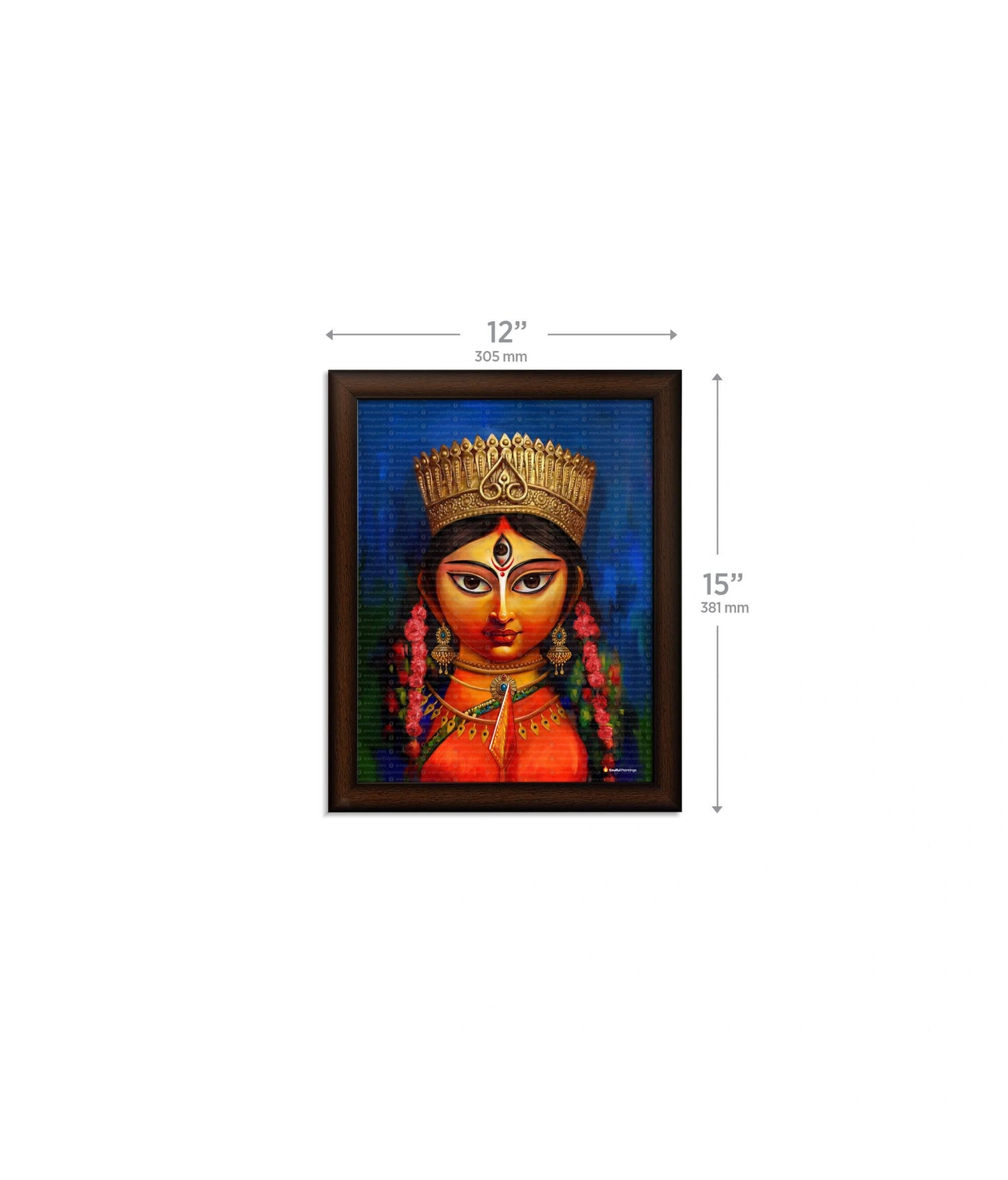 Maa Durga Modern Art Painting