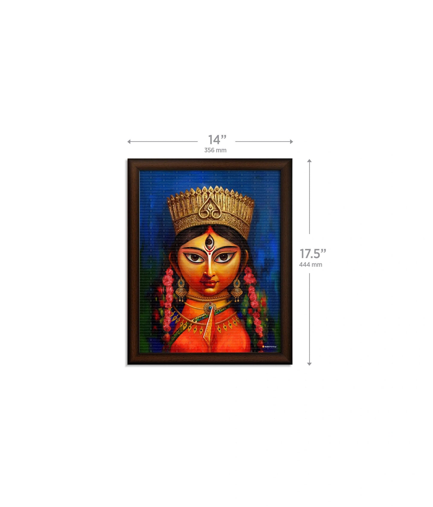 Maa Durga Modern Art Painting