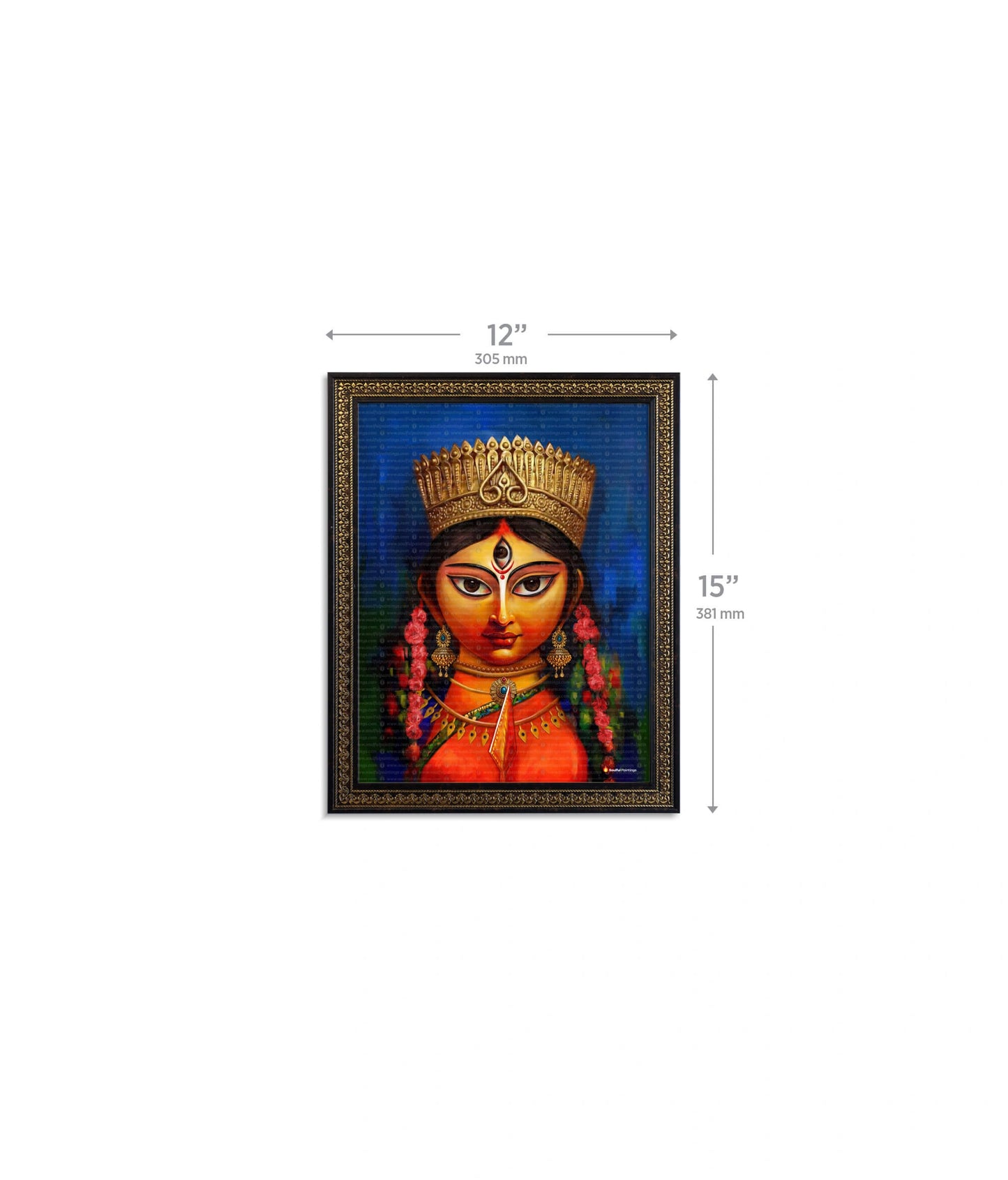 Maa Durga Modern Art Painting