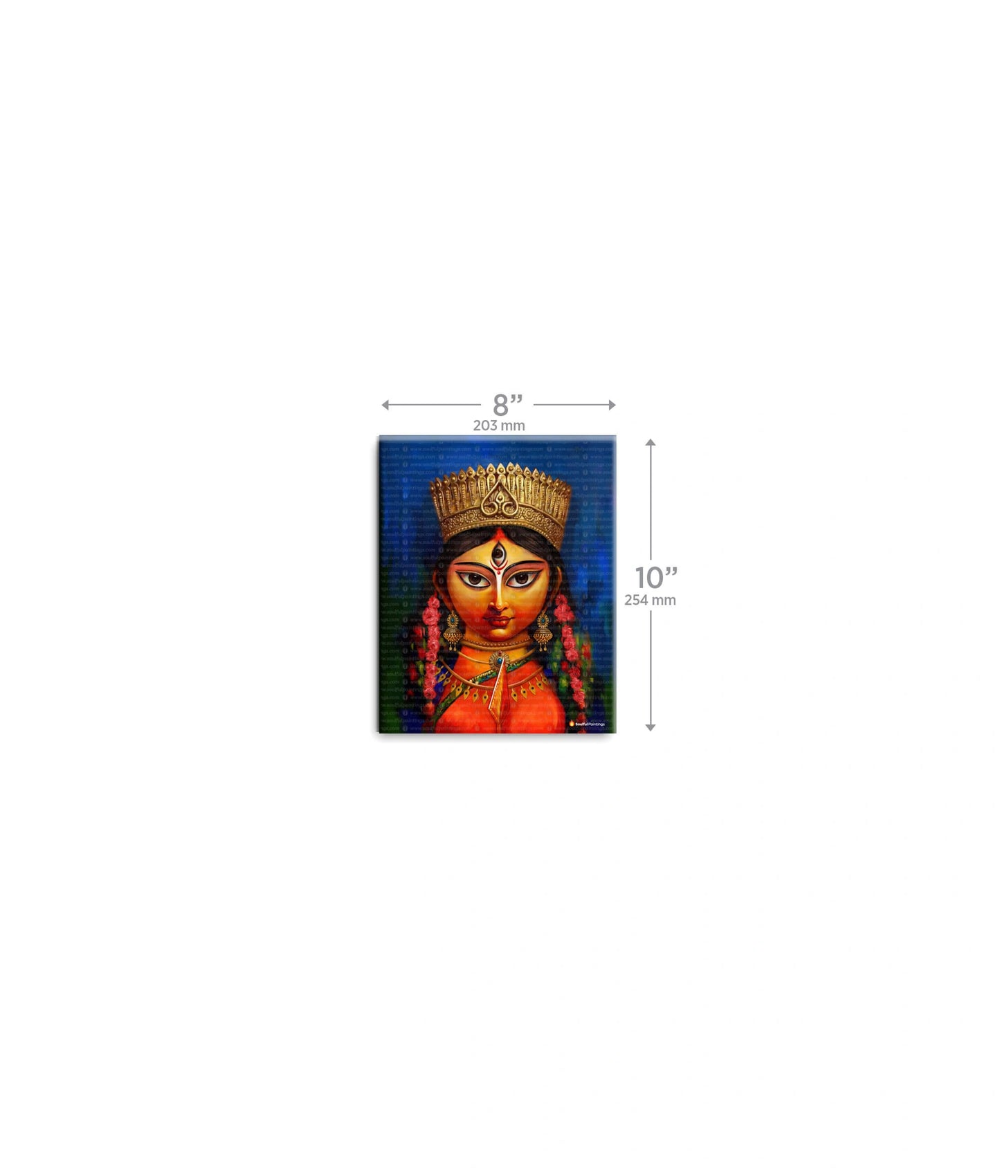 Maa Durga Modern Art Painting