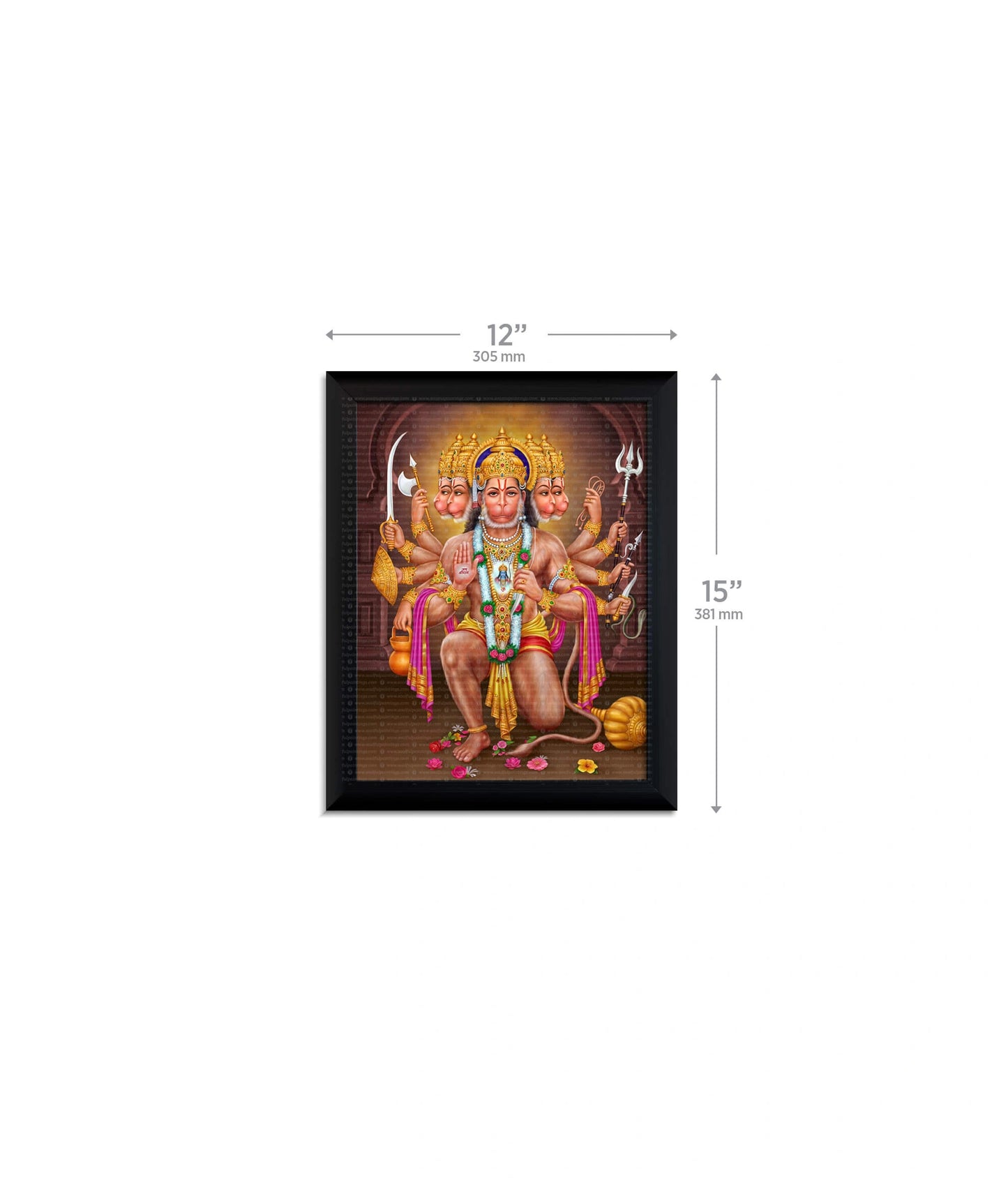 Panchmukhi Hanuman Painting
