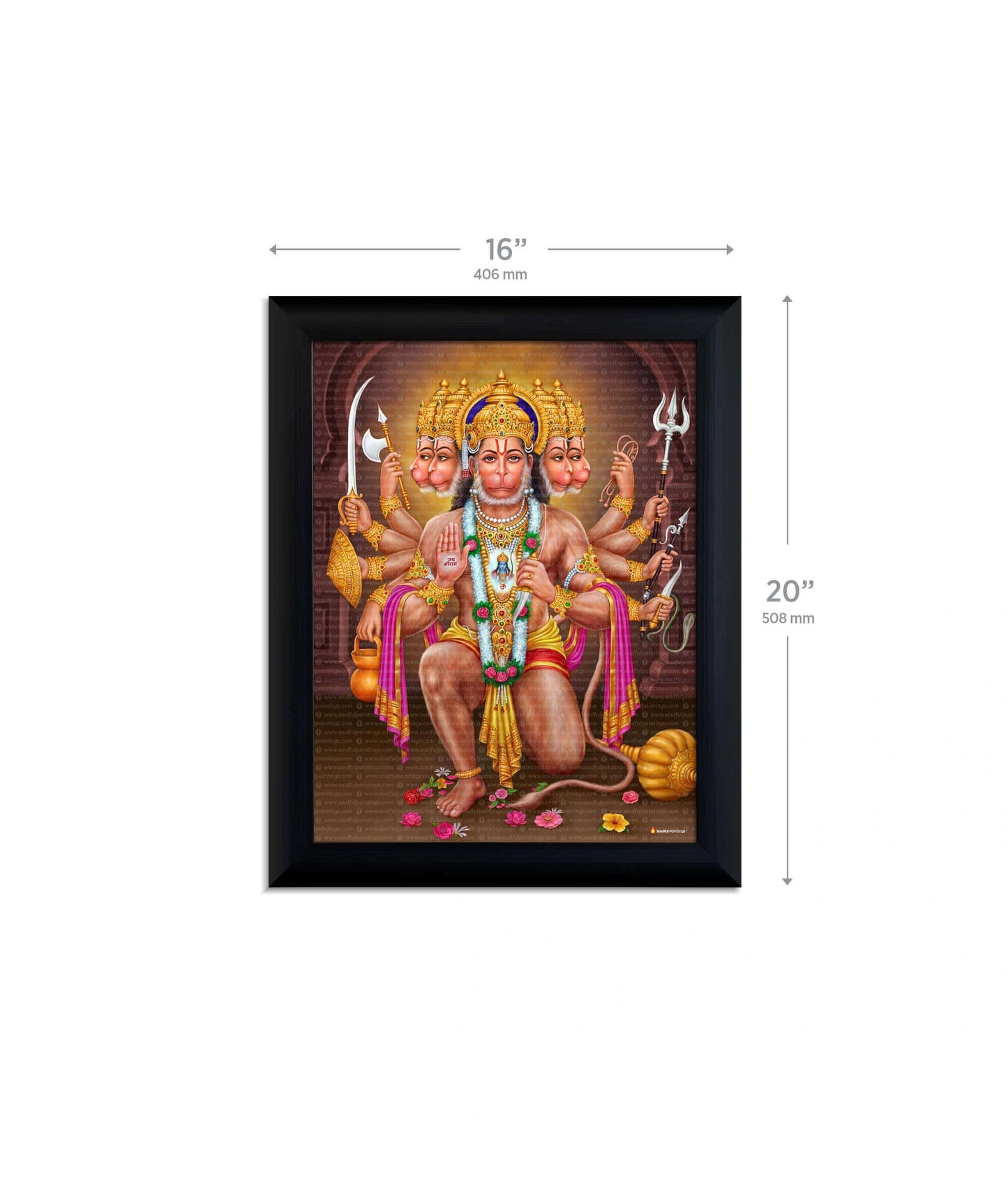 Panchmukhi Hanuman Painting
