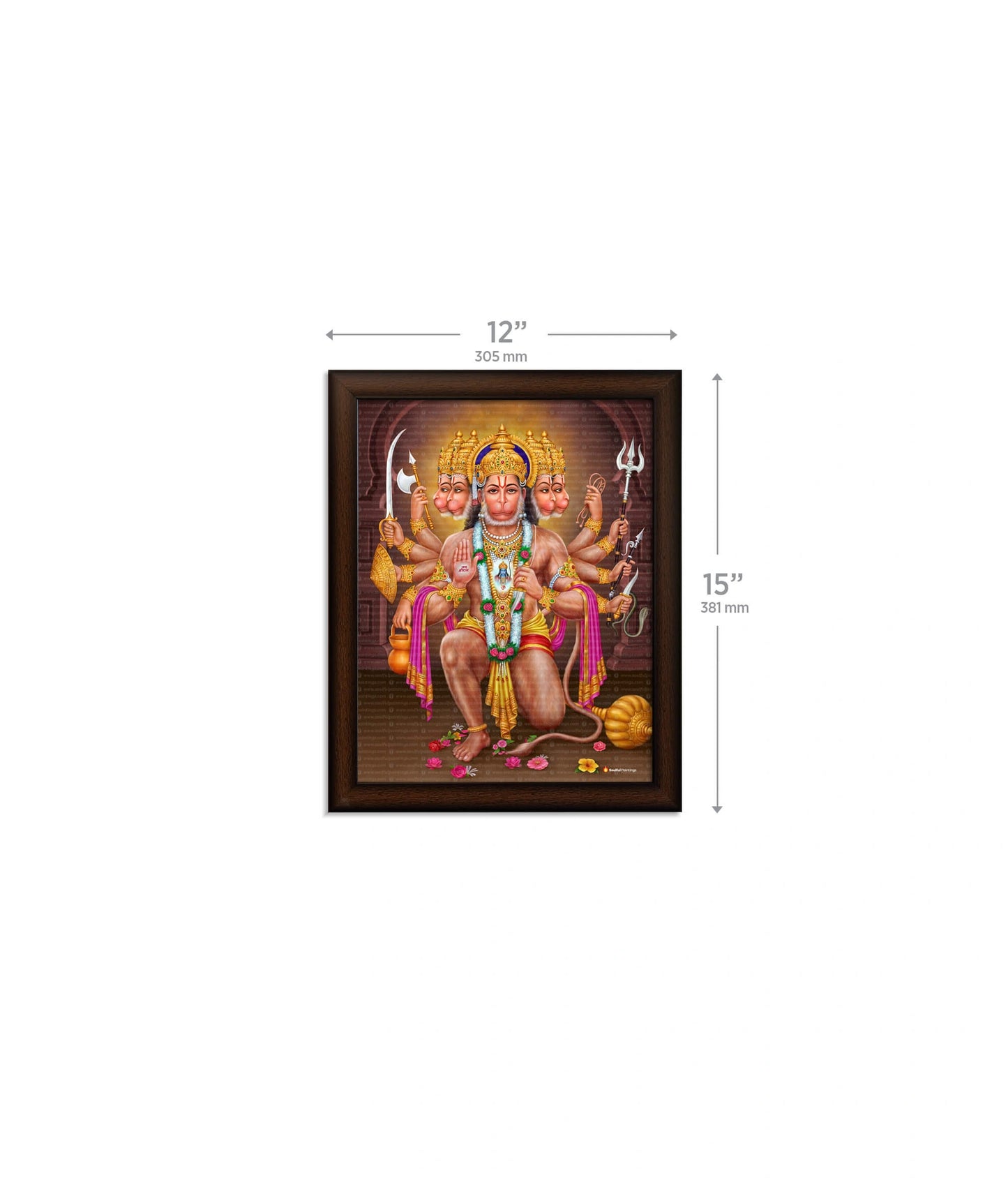 Panchmukhi Hanuman Painting
