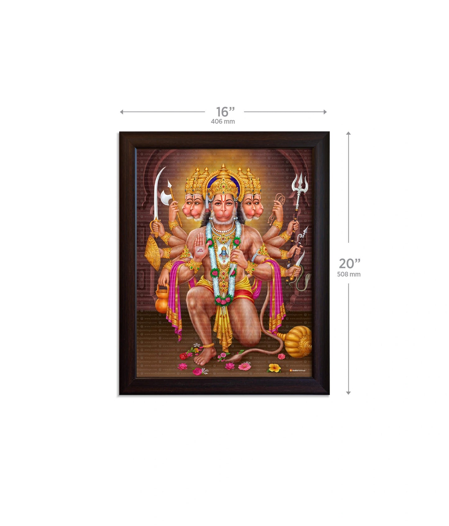 Panchmukhi Hanuman Painting