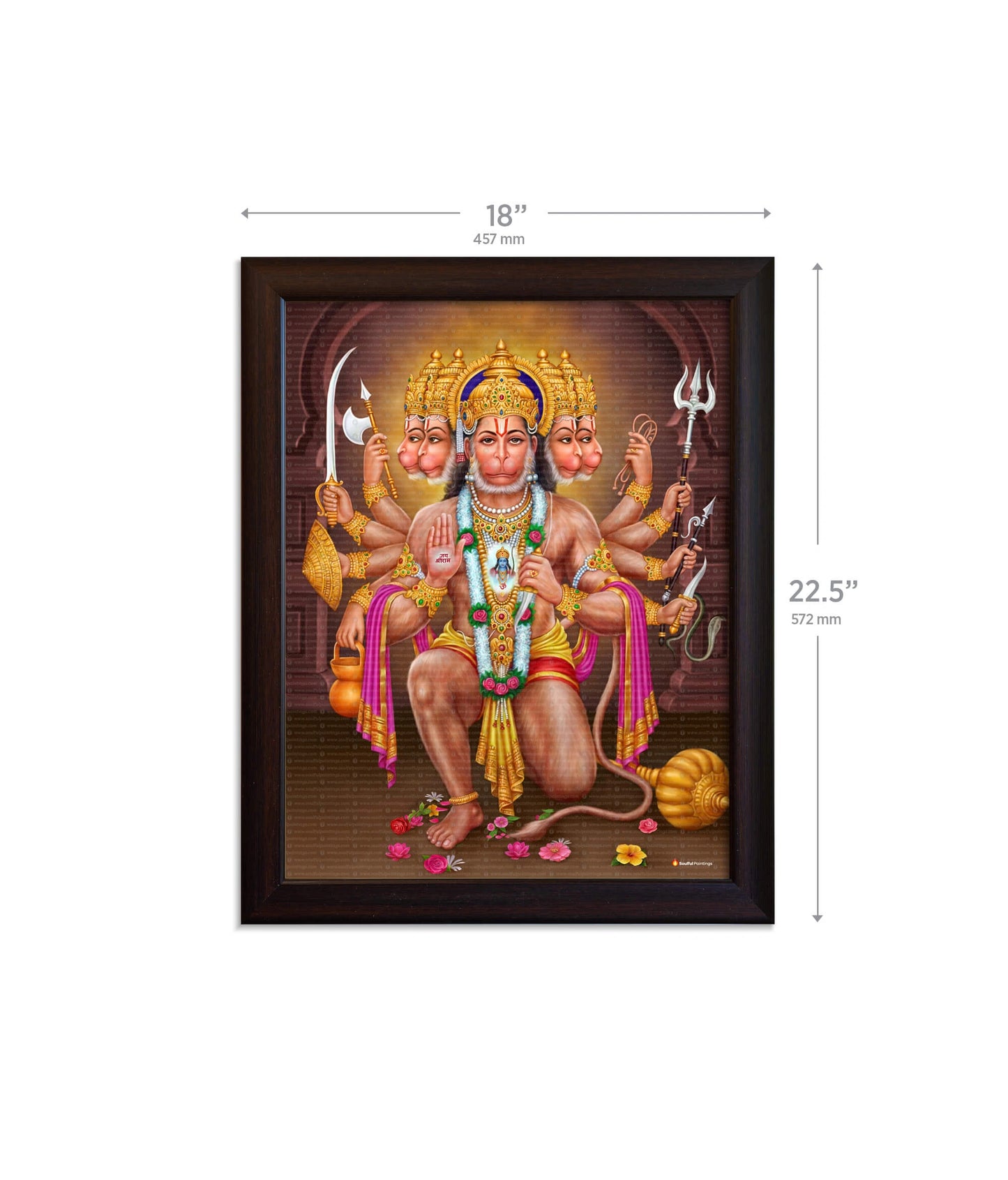 Panchmukhi Hanuman Painting