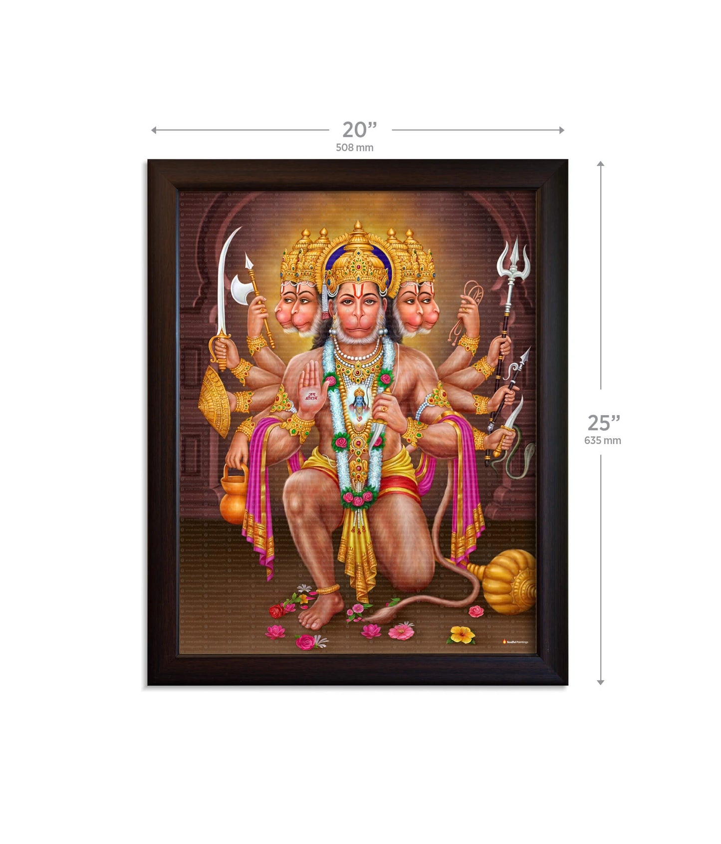 Panchmukhi Hanuman Painting