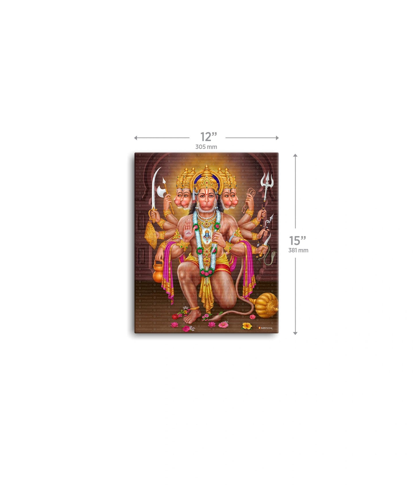Panchmukhi Hanuman Painting