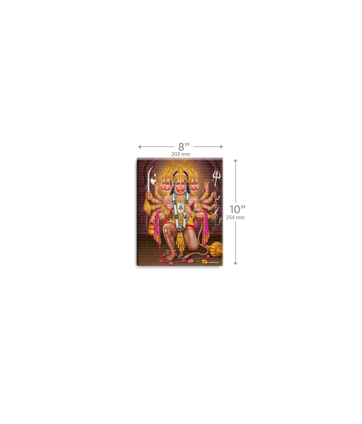 Panchmukhi Hanuman Painting