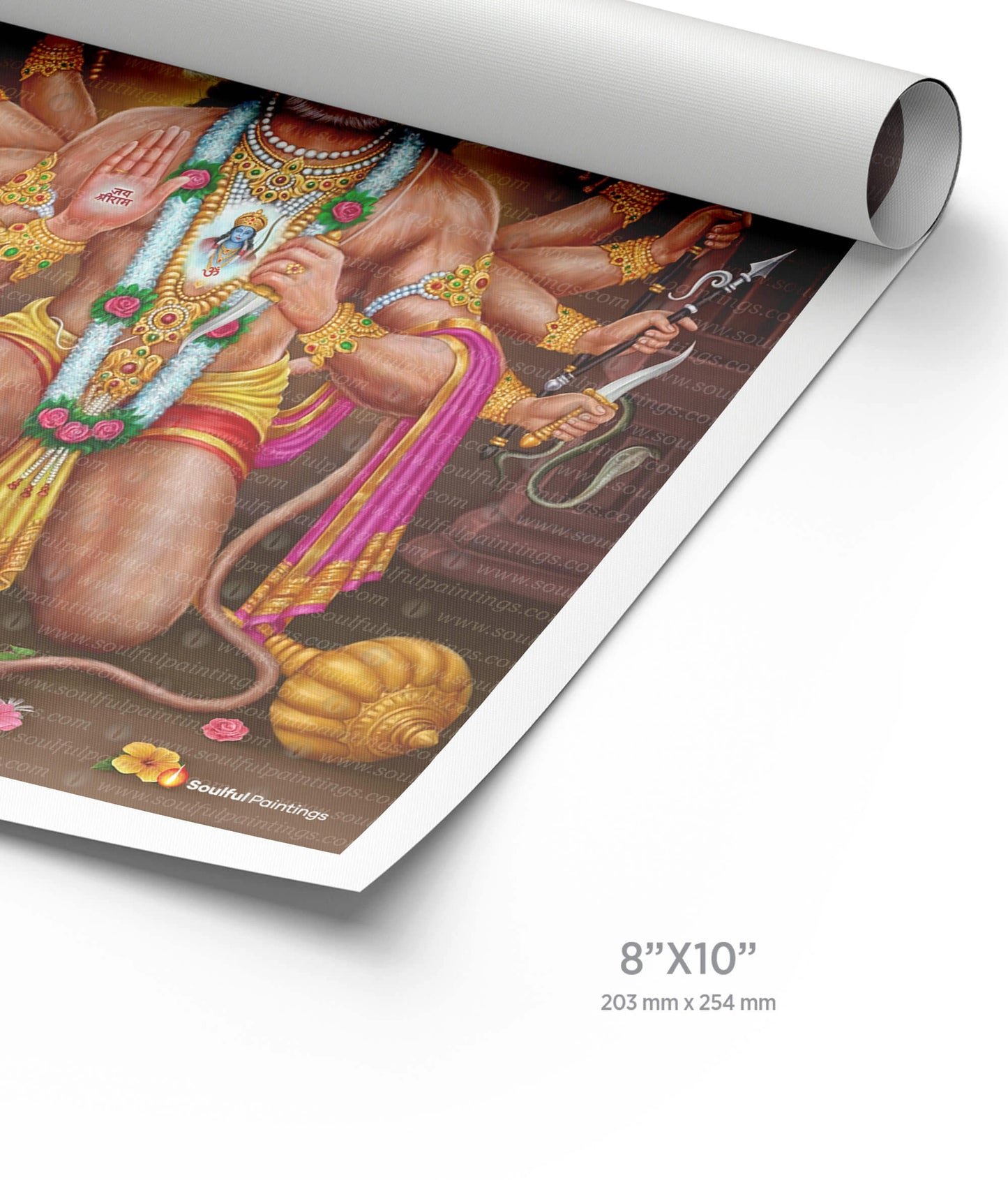 Panchmukhi Hanuman Painting