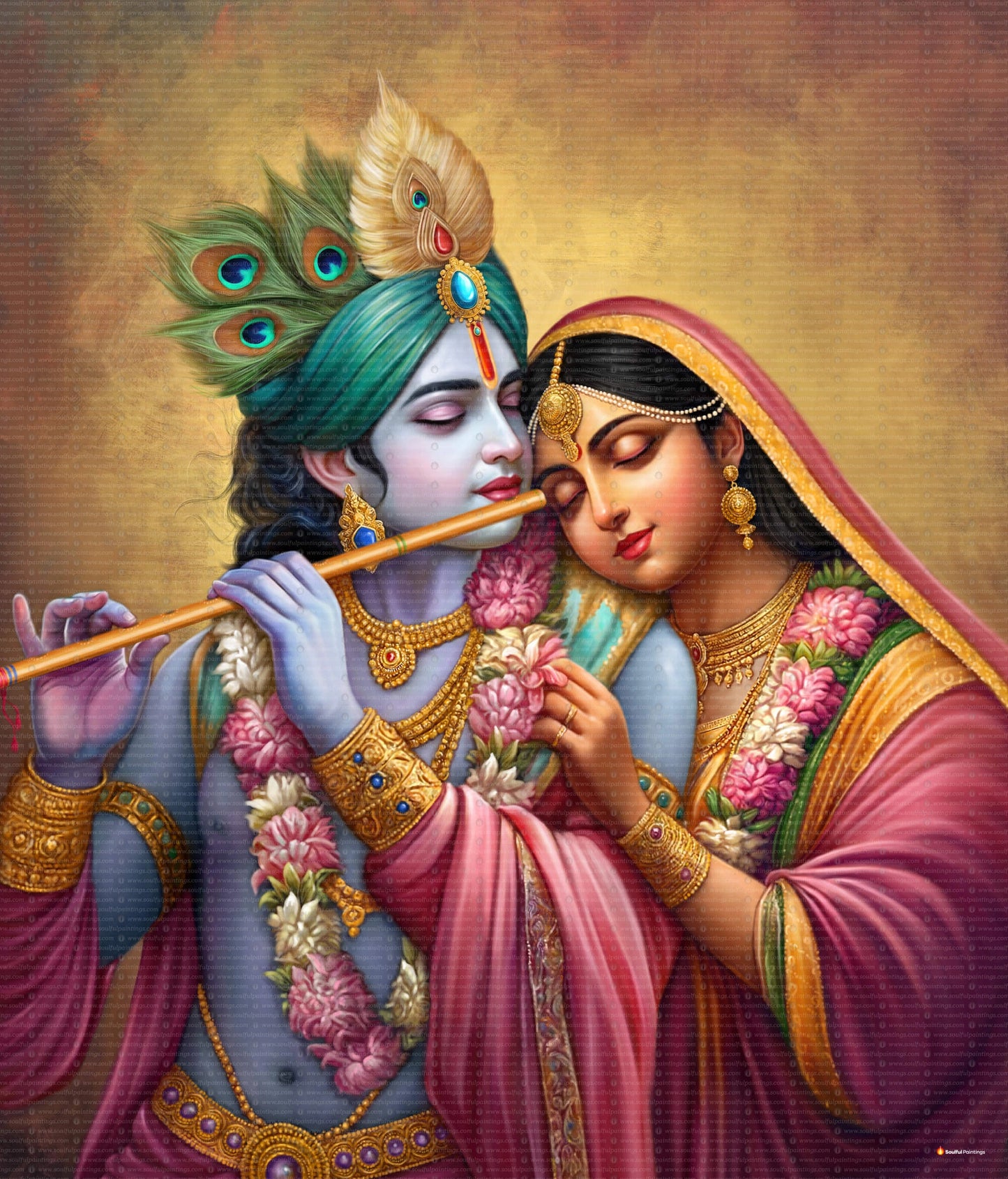 Radhe Krishna Painting