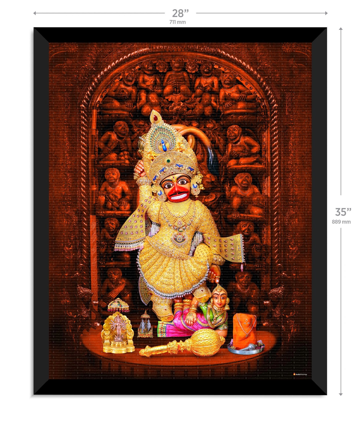 Sarangpur Hanuman Painting