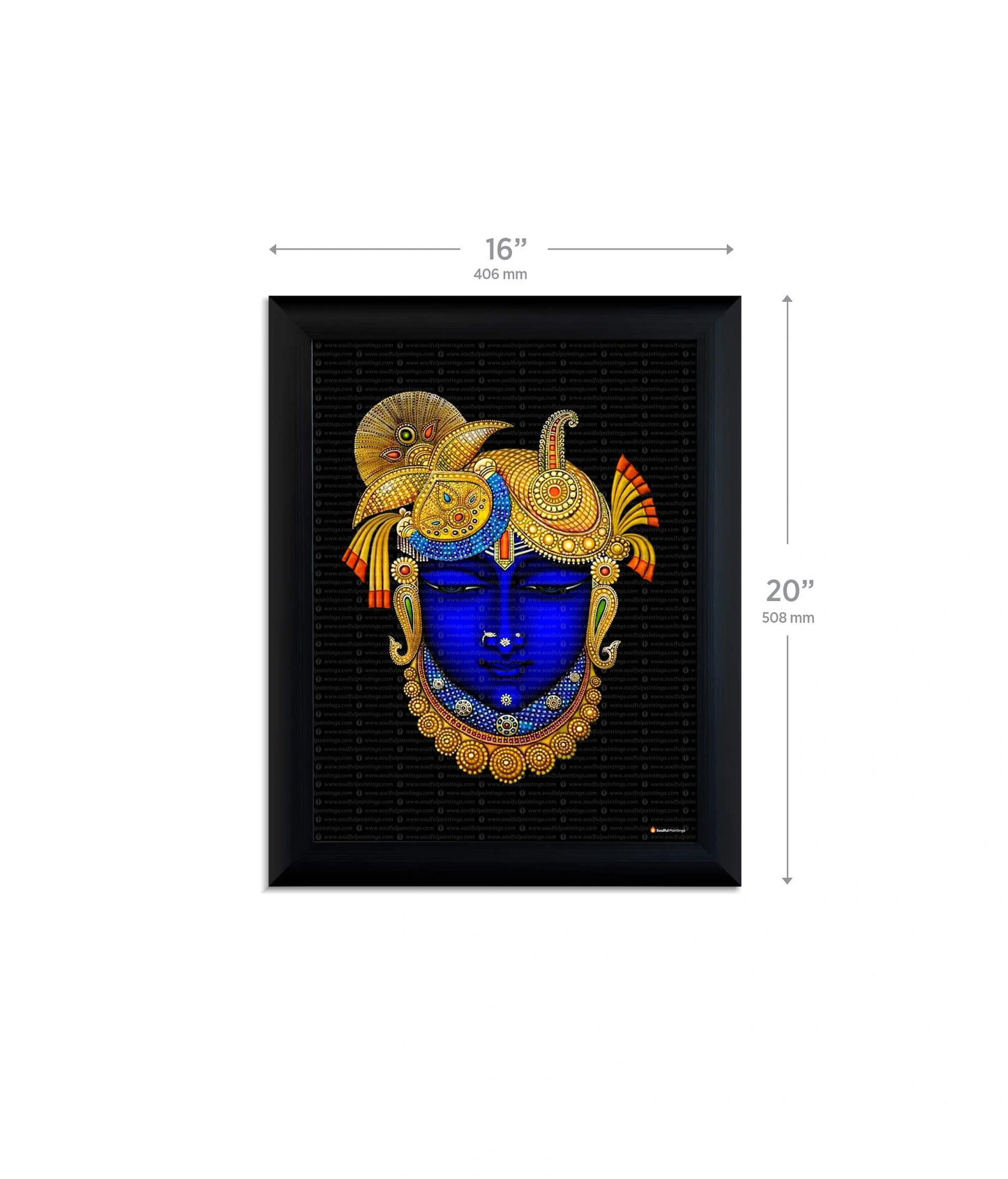 Shrinathji Face Painting