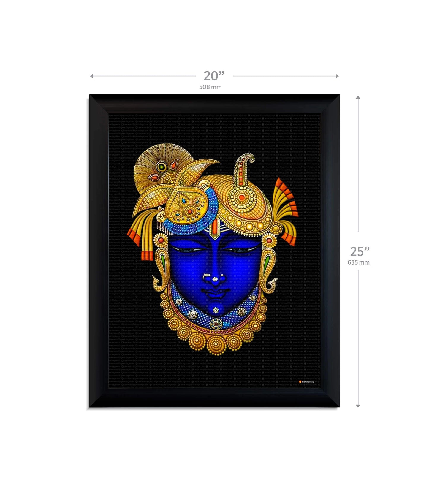 Shrinathji Face Painting