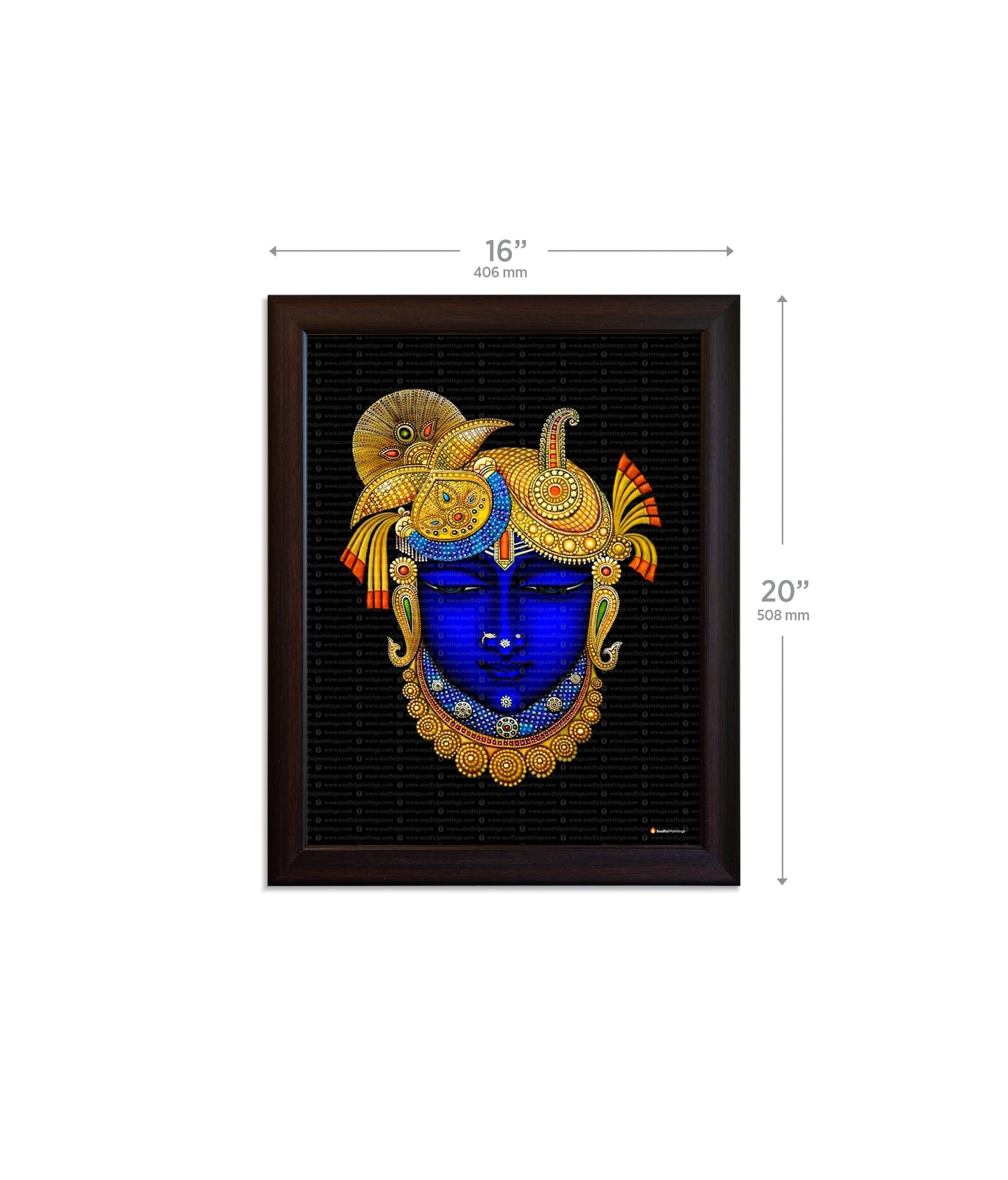 Shrinathji Face Painting