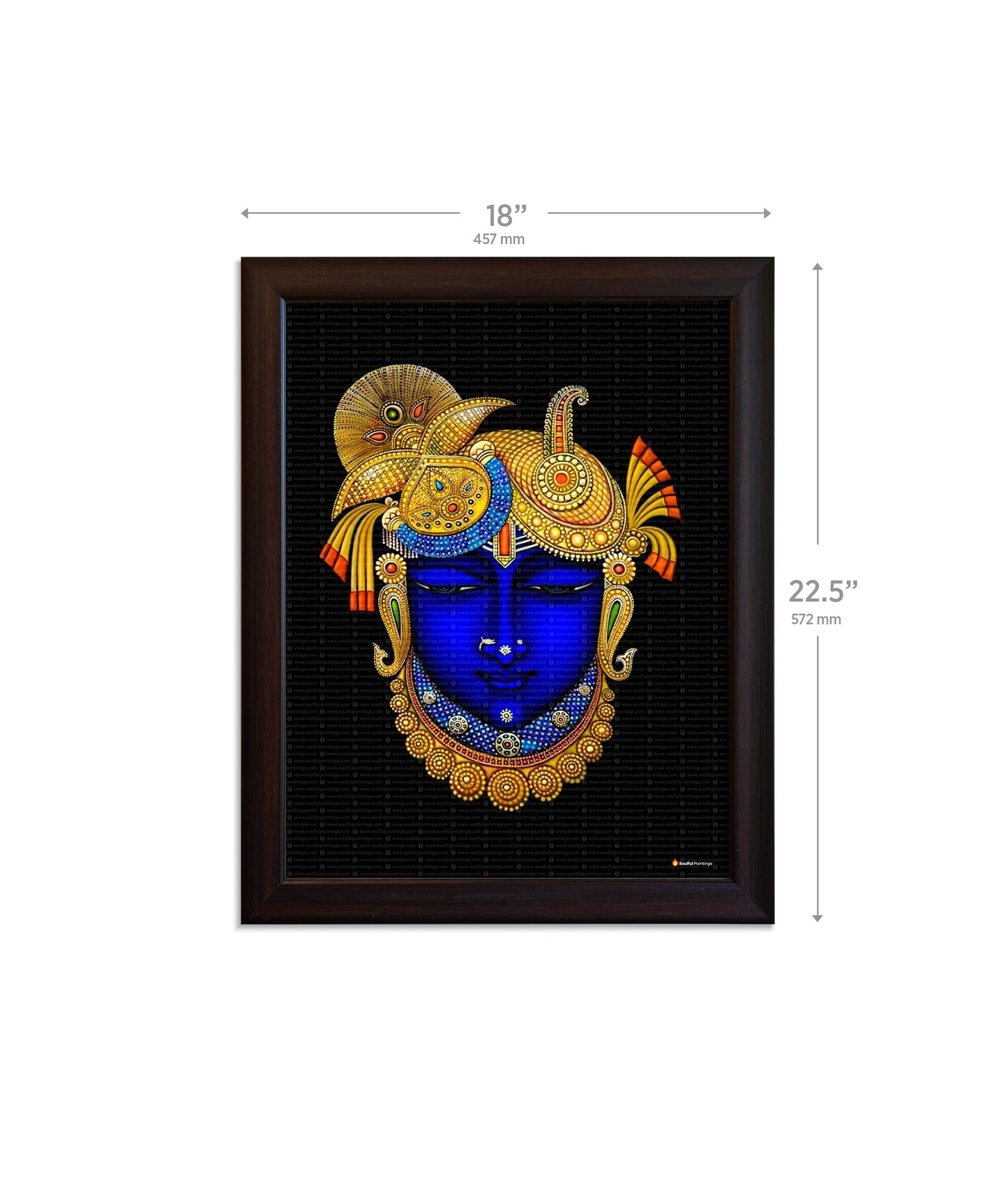 Shrinathji Face Painting