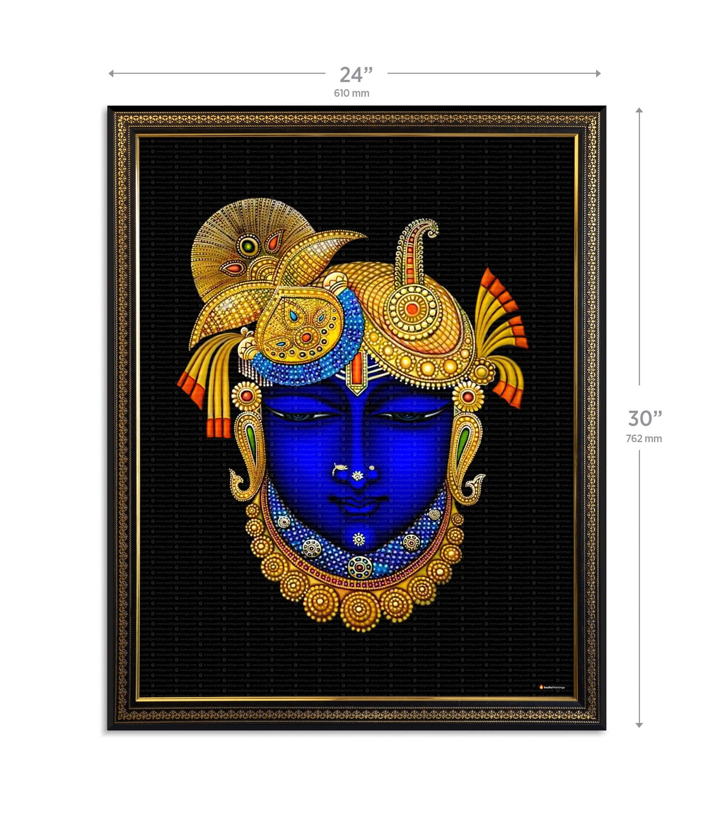 Shrinathji Face Painting