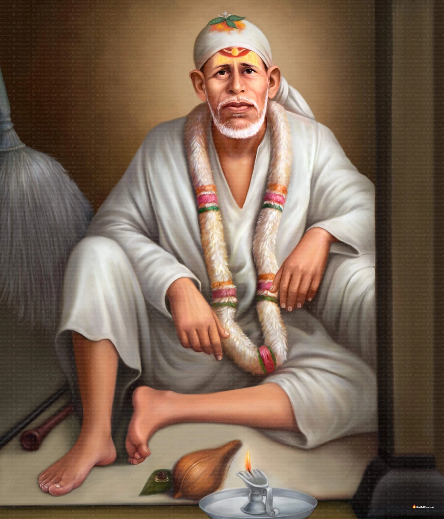 Shirdi Sai Baba Painting