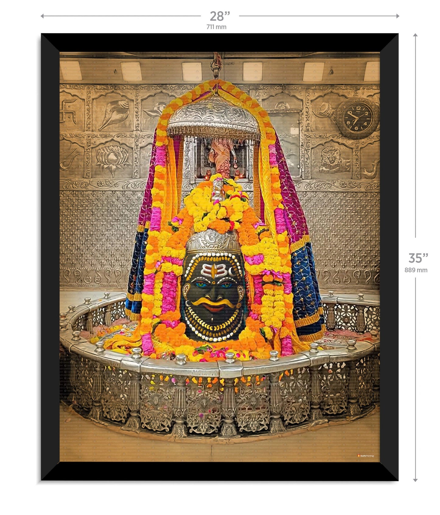 Ujjain Mahakal Painting