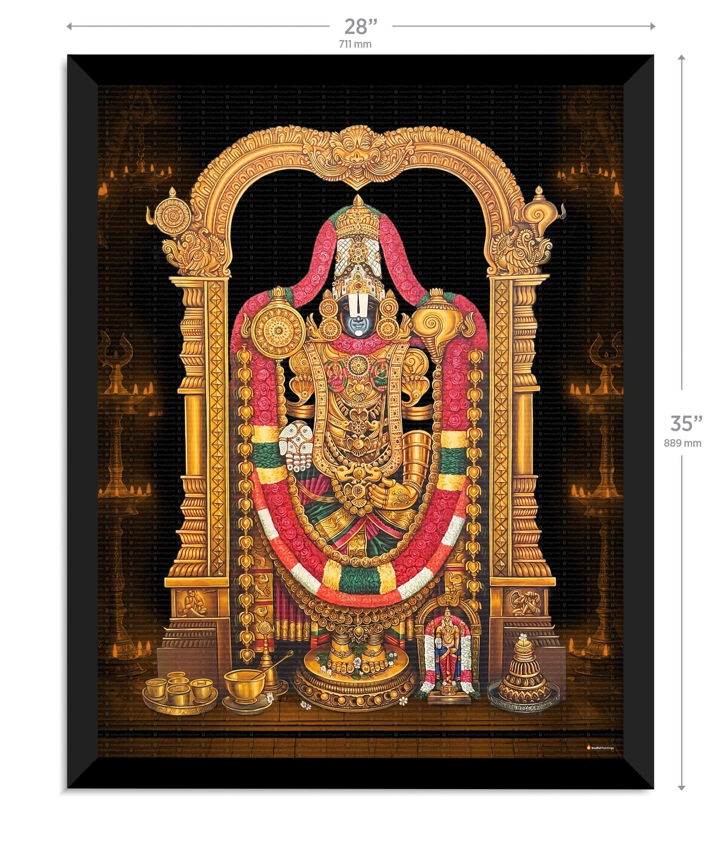 Tirupati Balaji Painting