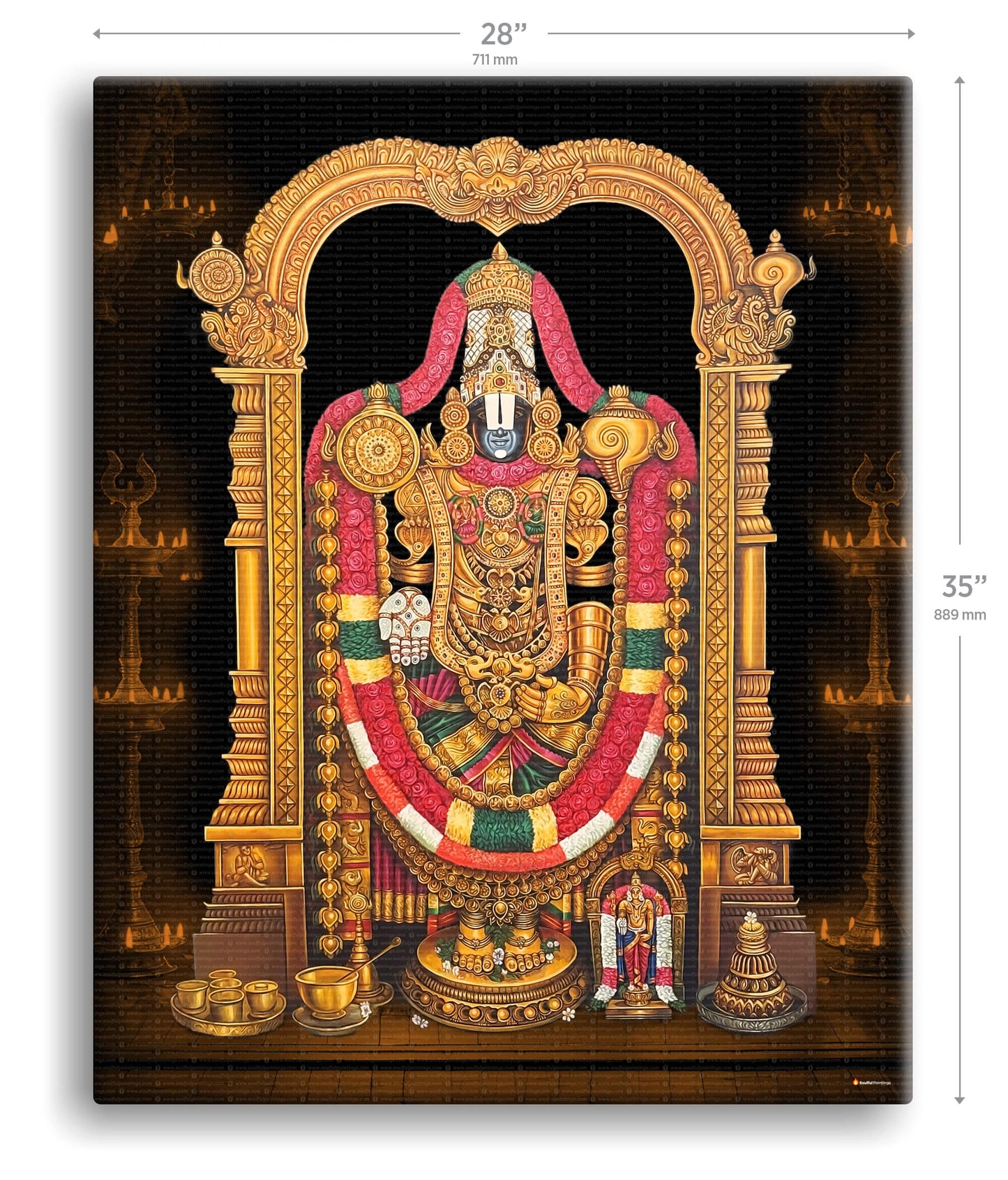 Tirupati Balaji Painting
