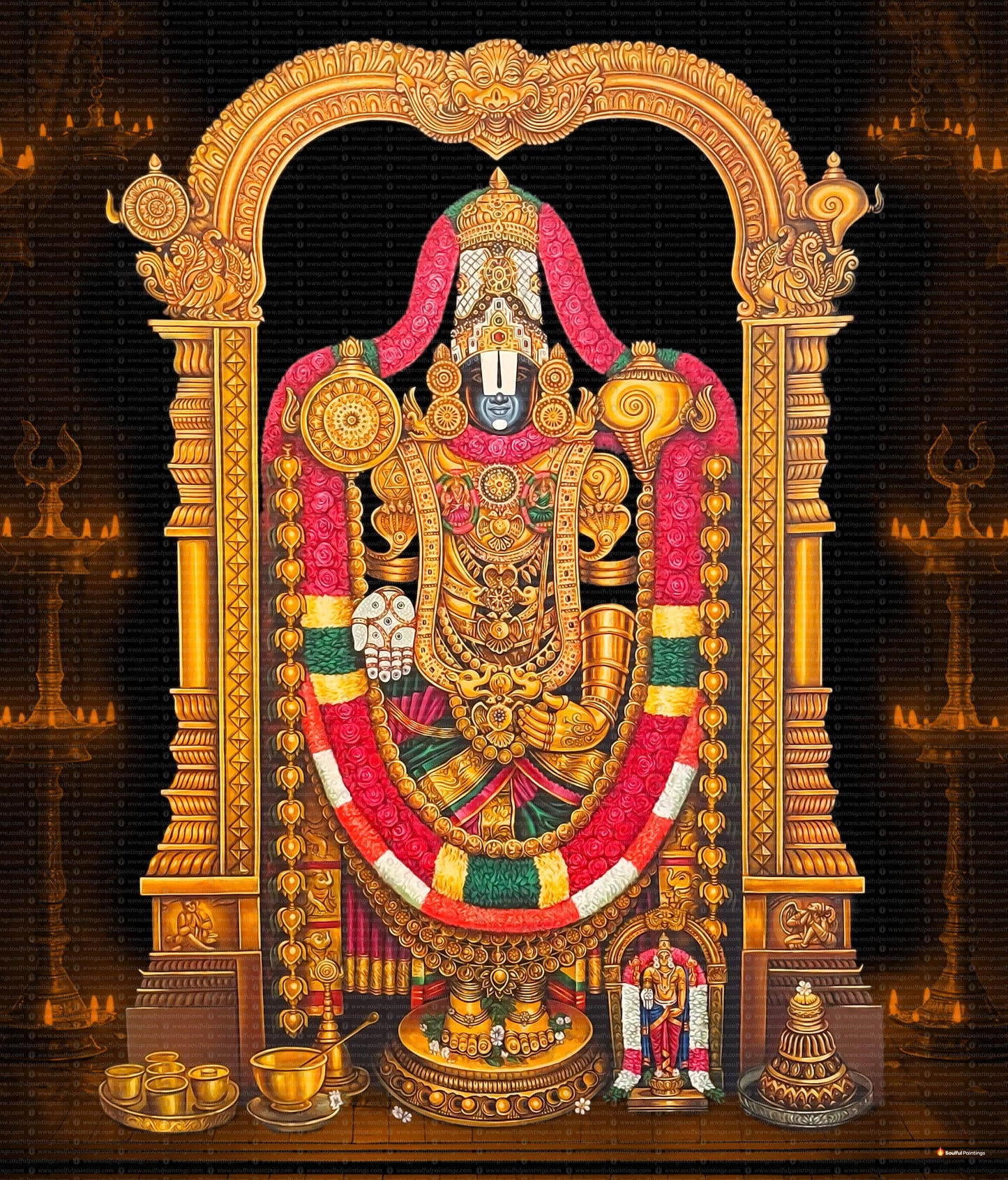 Tirupati Balaji Painting