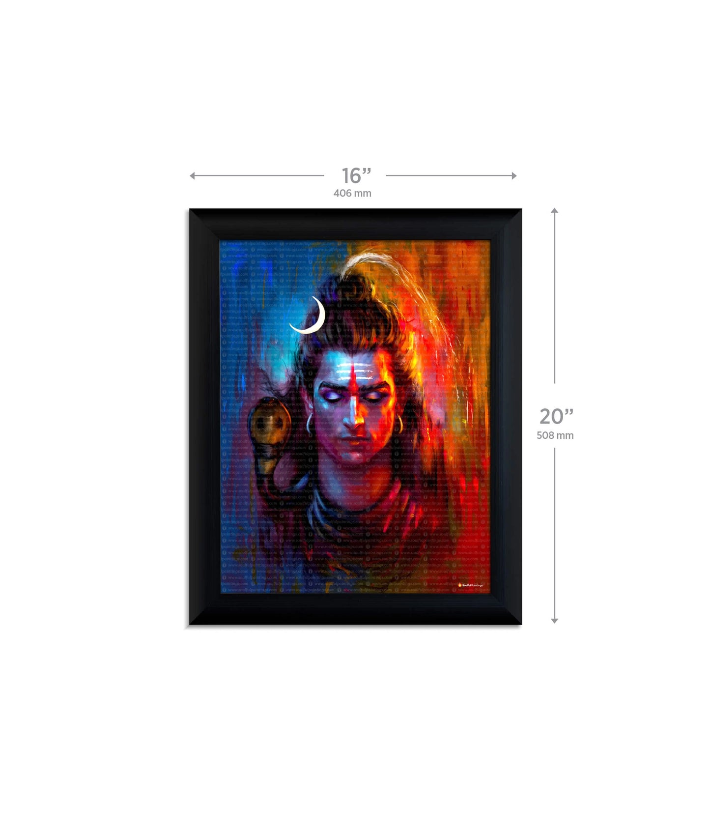 Modern Shiva Painting