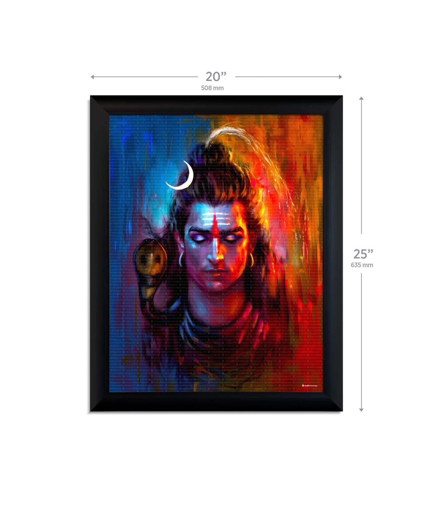 Modern Shiva Painting