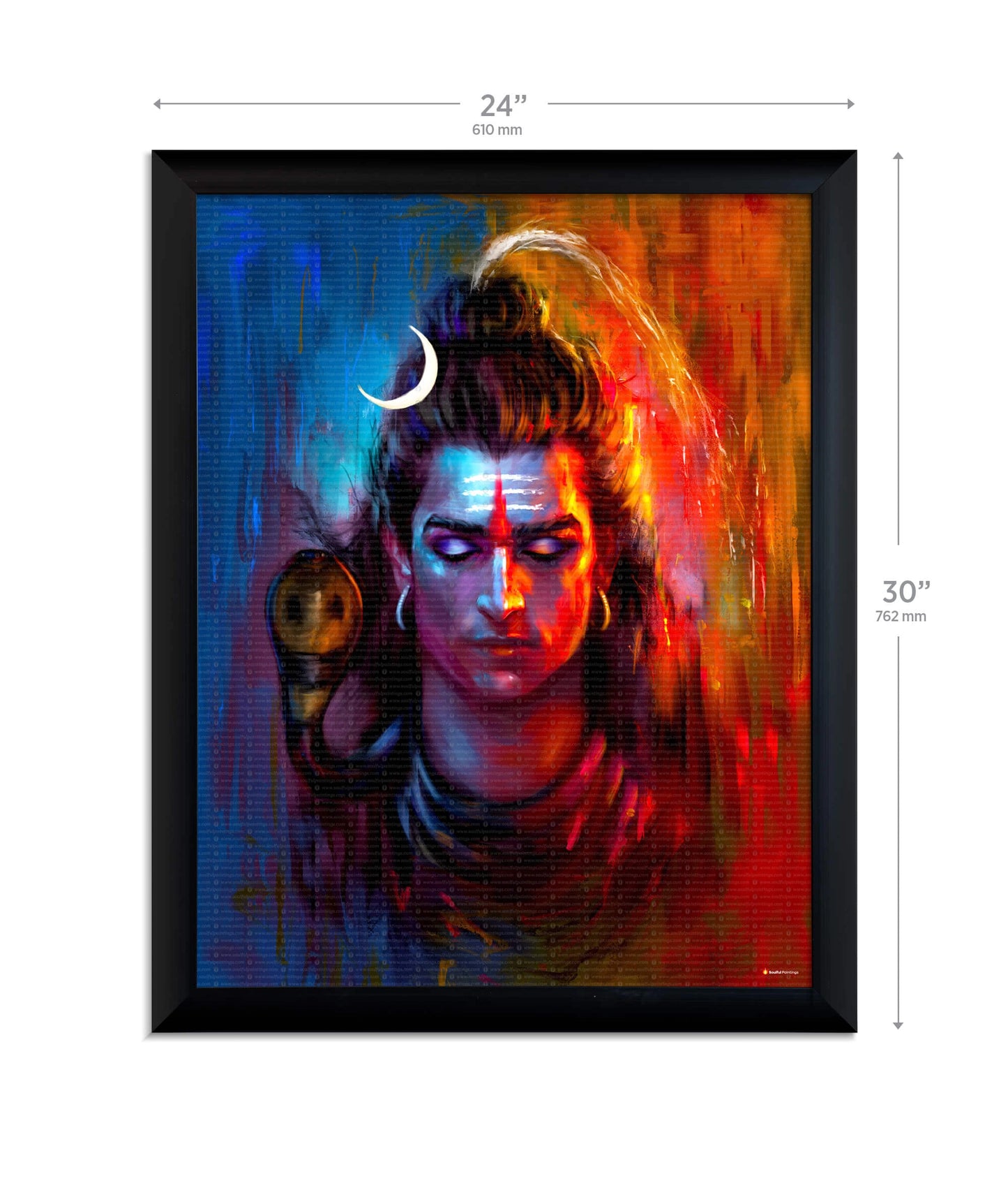 Modern Shiva Painting
