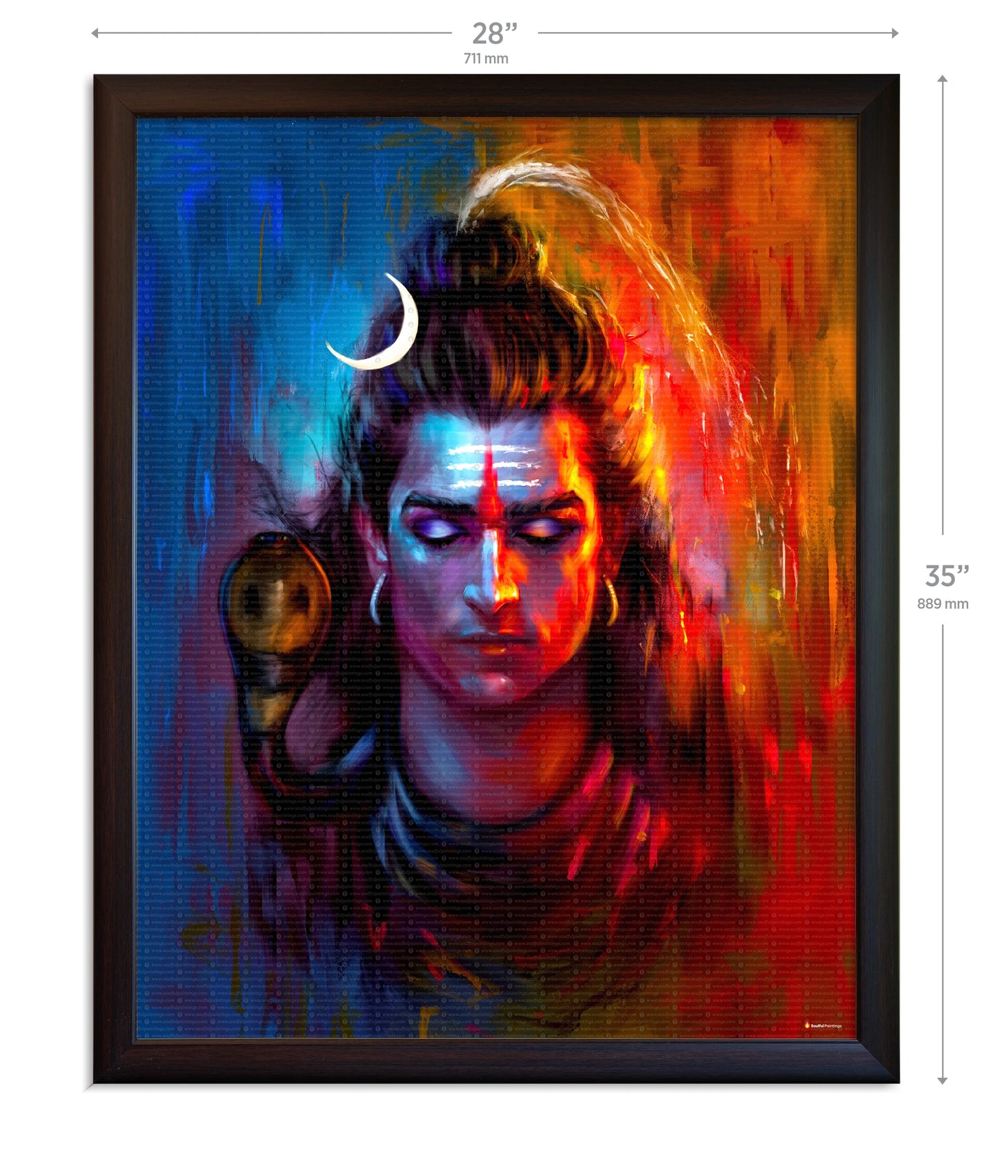Modern Shiva Painting