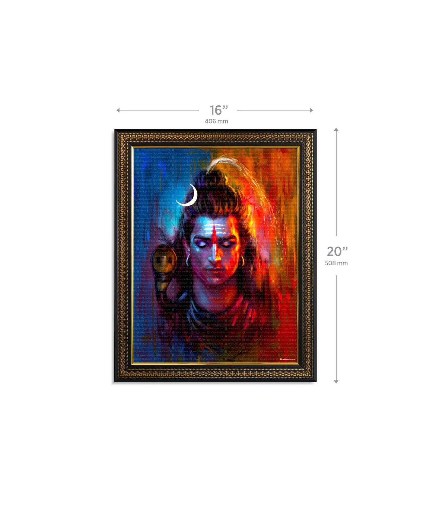 Modern Shiva Painting