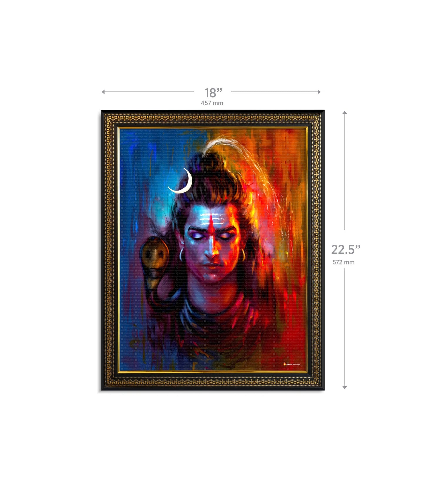 Modern Shiva Painting