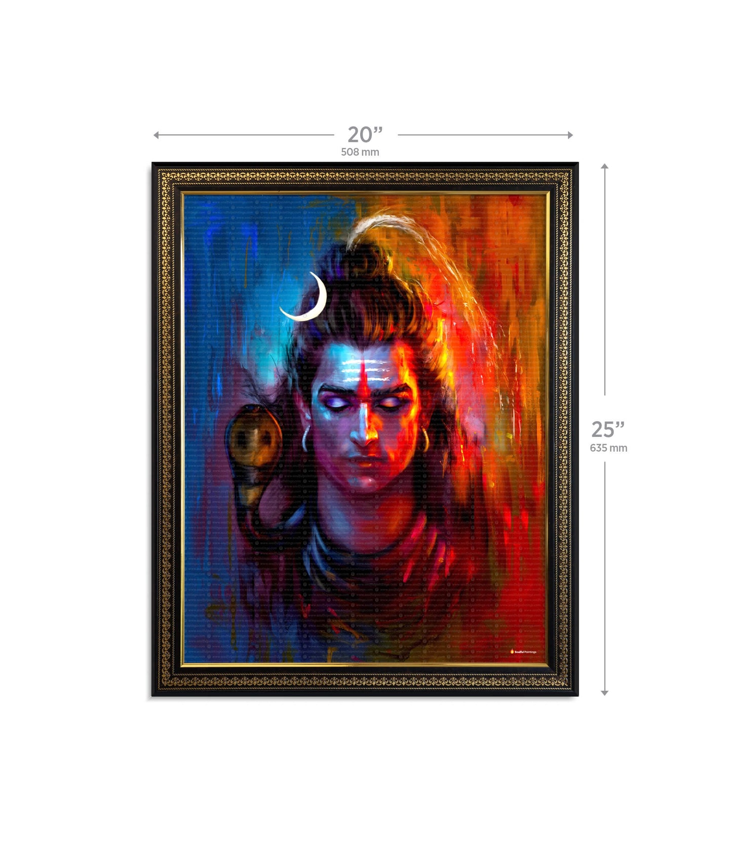 Modern Shiva Painting