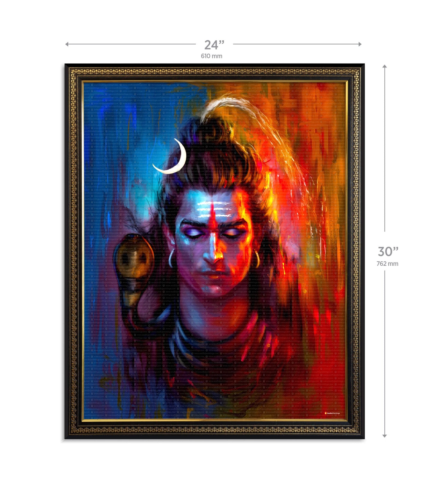 Modern Shiva Painting