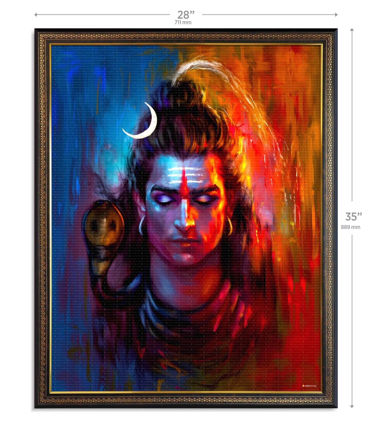 Modern Shiva Painting