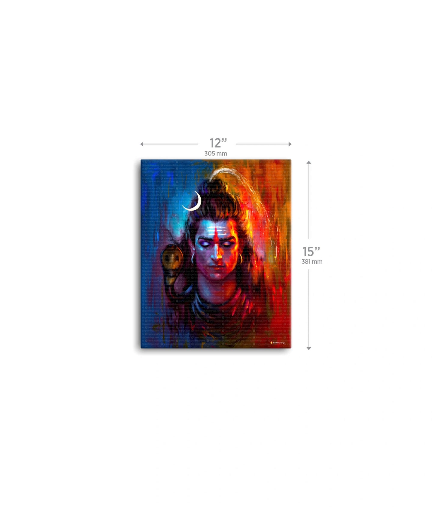 Modern Shiva Painting