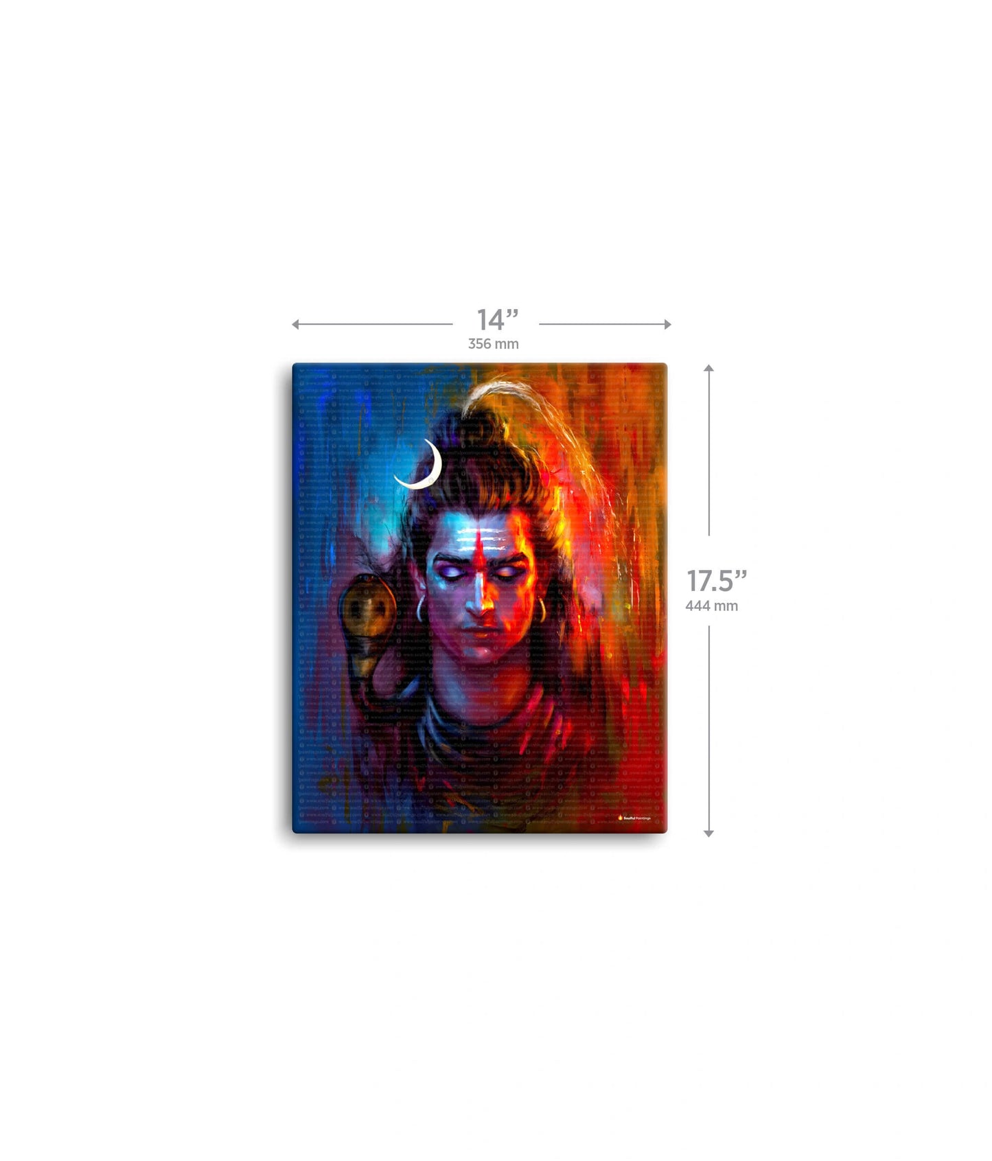 Modern Shiva Painting