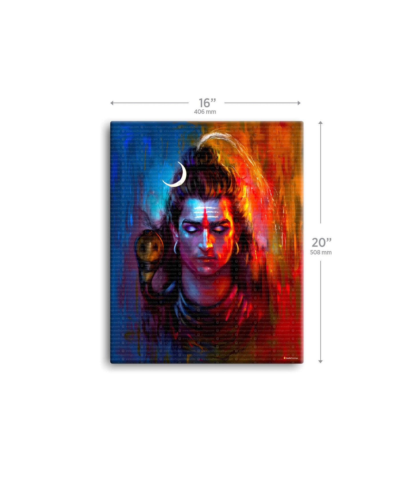 Modern Shiva Painting