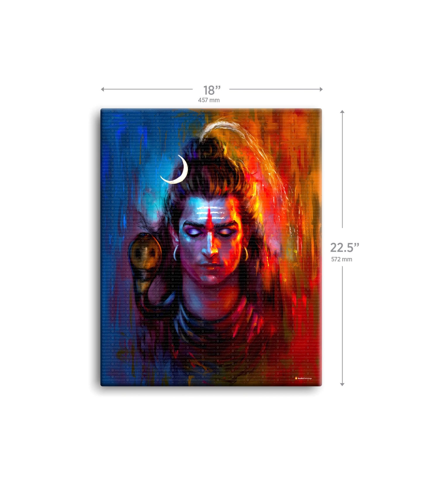 Modern Shiva Painting