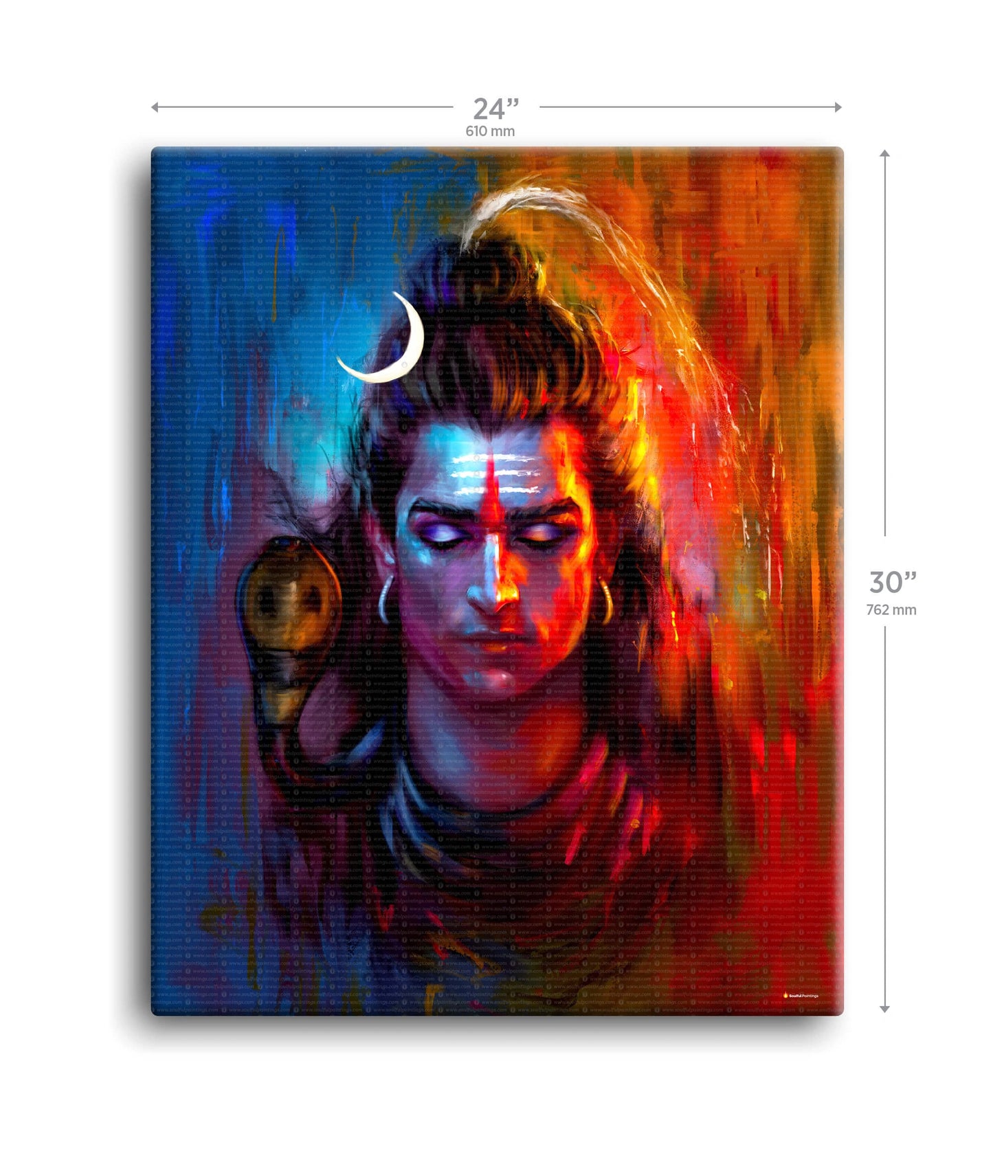 Modern Shiva Painting