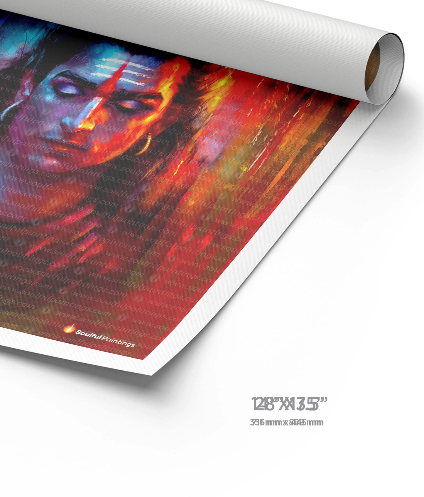 Modern Shiva Painting
