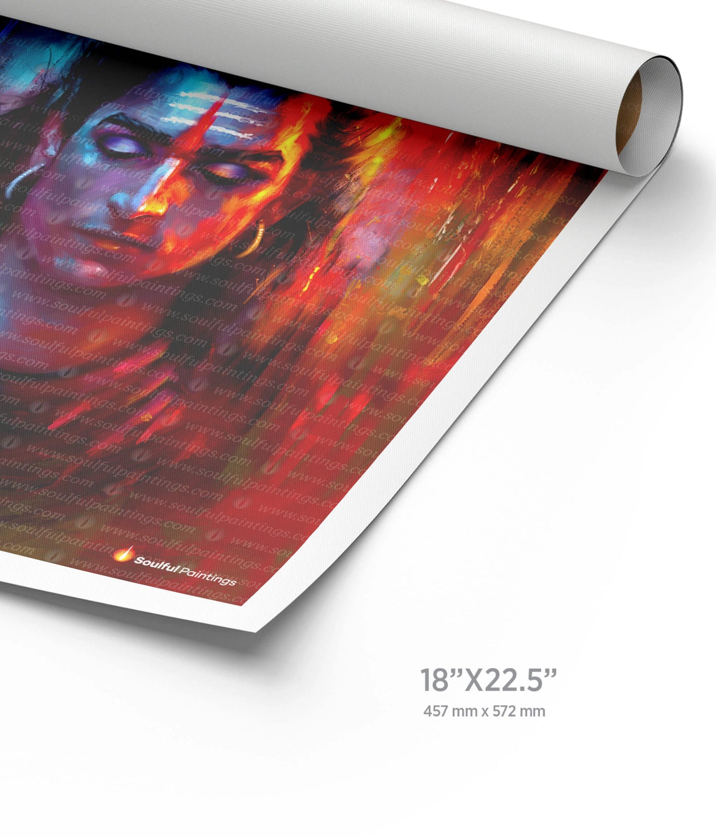 Modern Shiva Painting