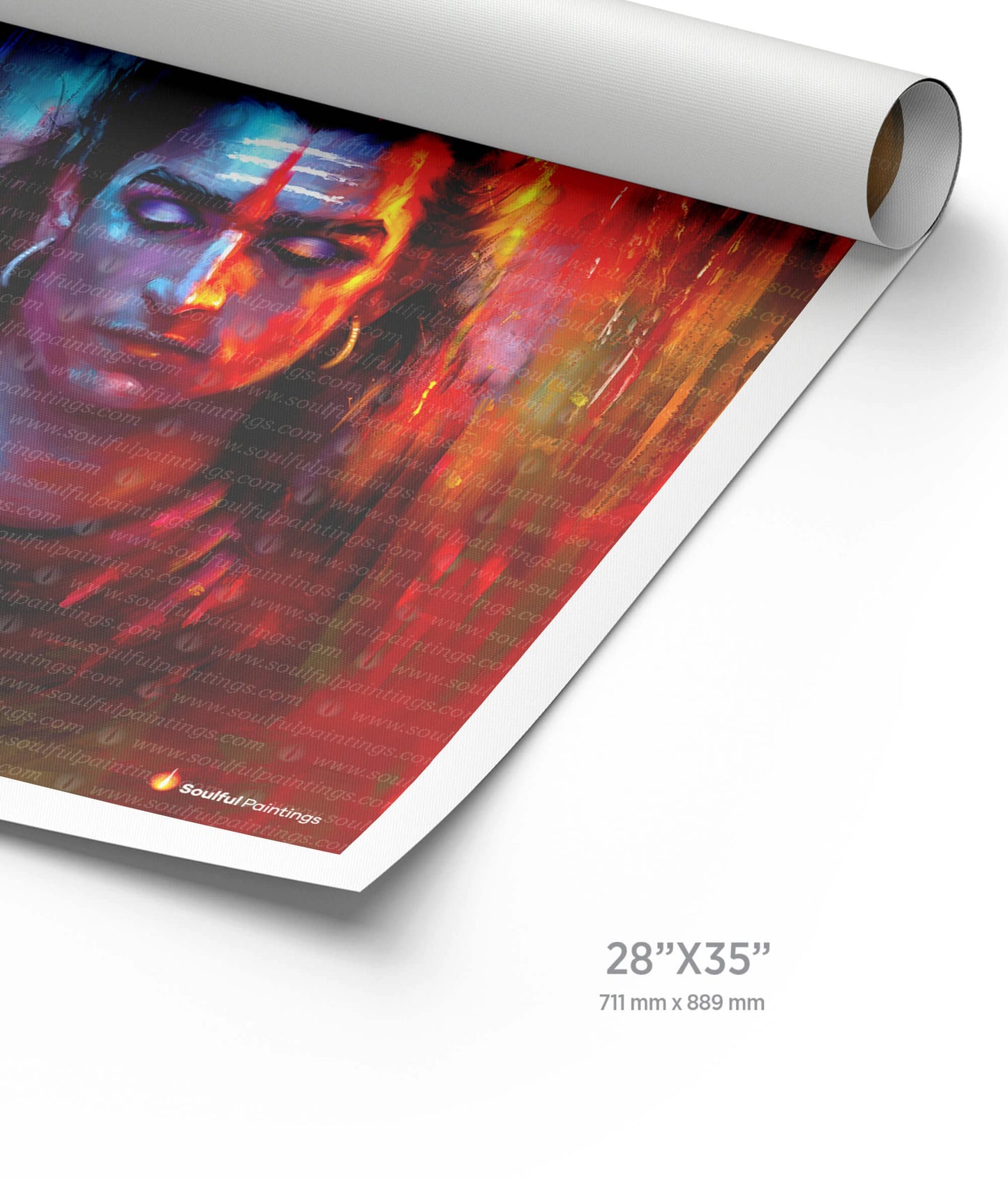 Modern Shiva Painting