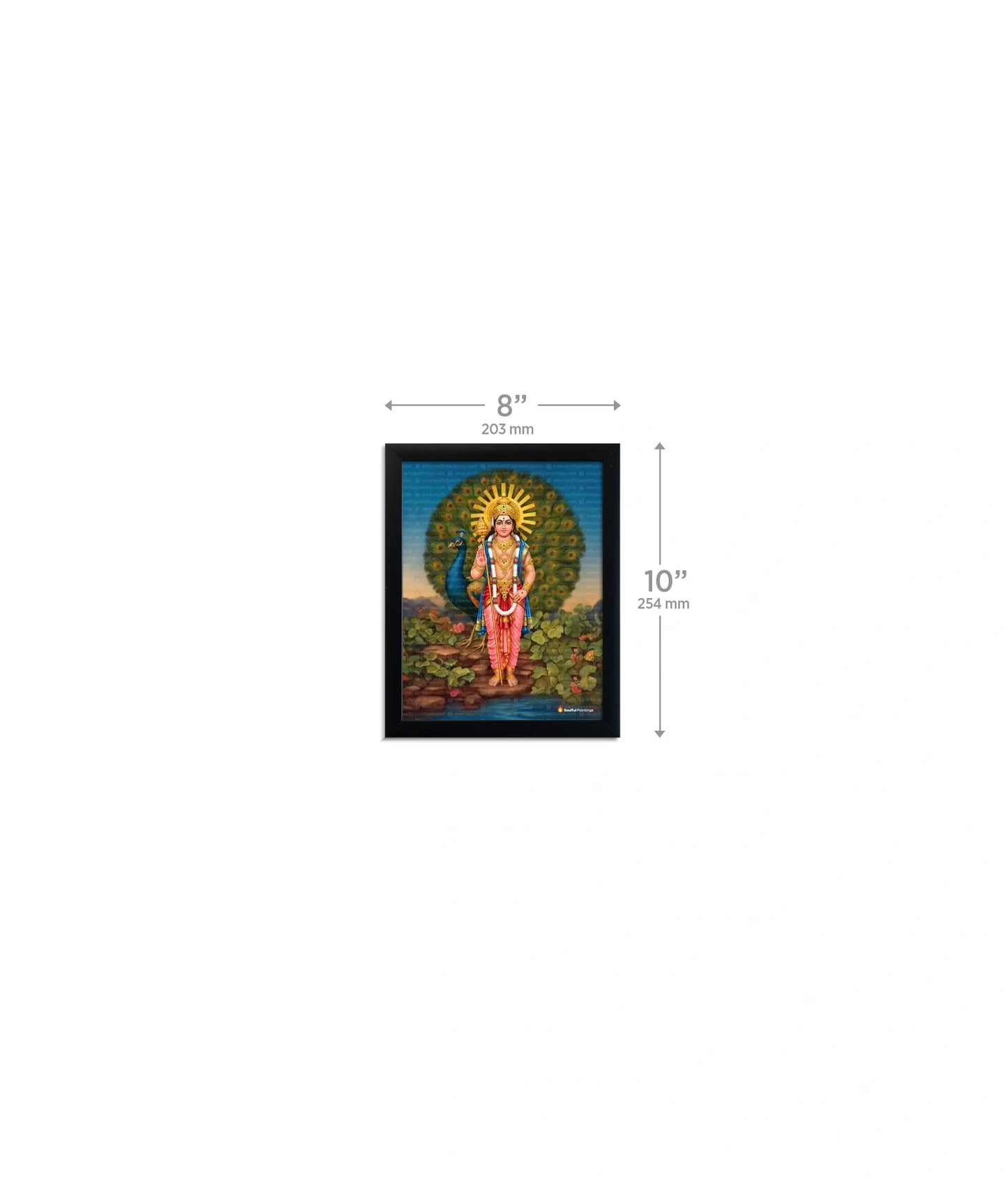 Lord Murugan Painting