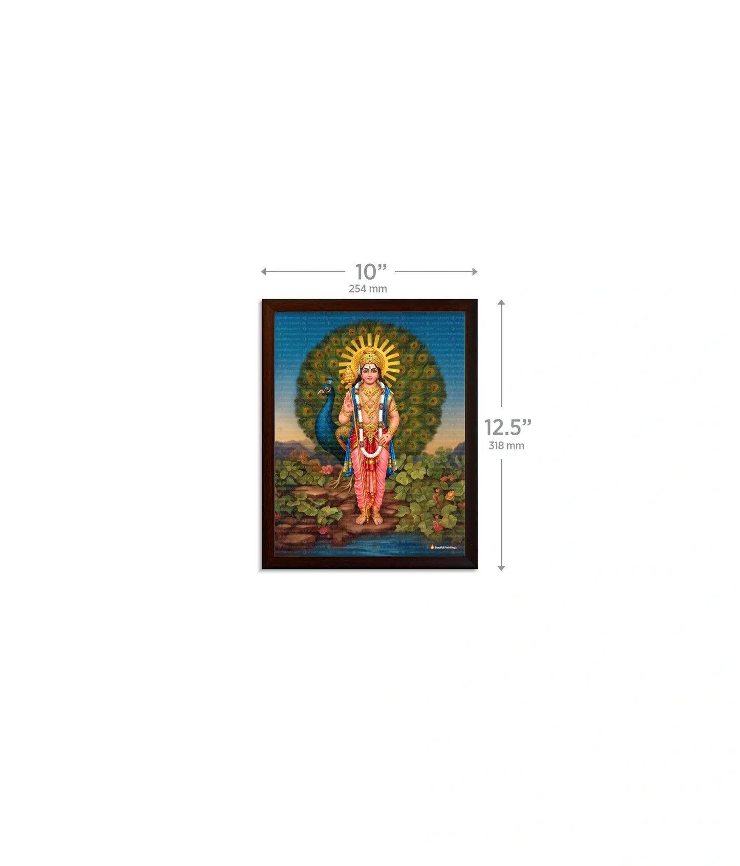 Lord Murugan Painting