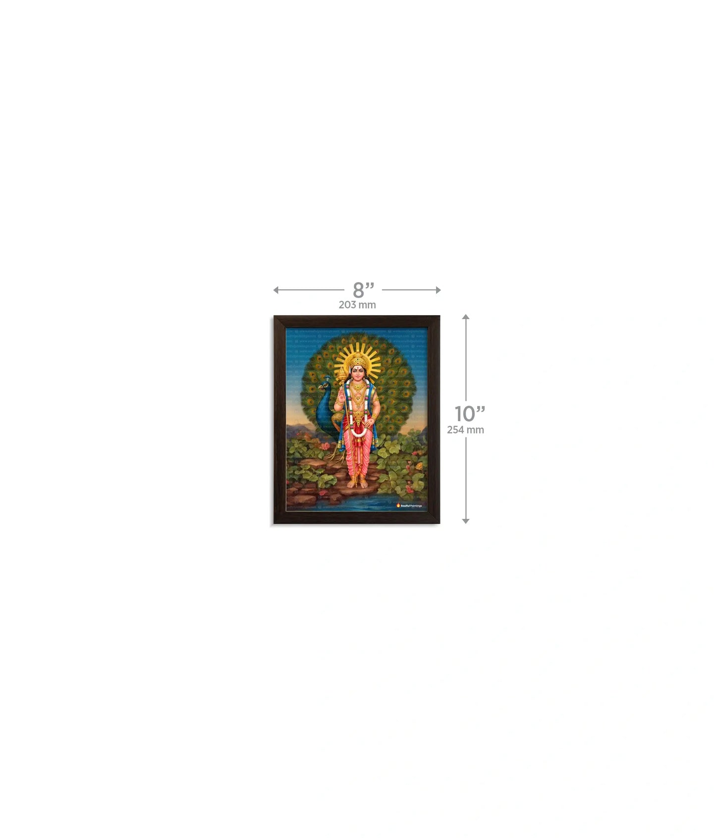 Lord Murugan Painting