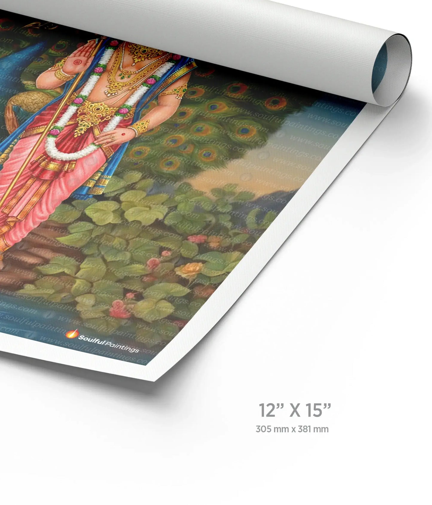 Lord Murugan Painting